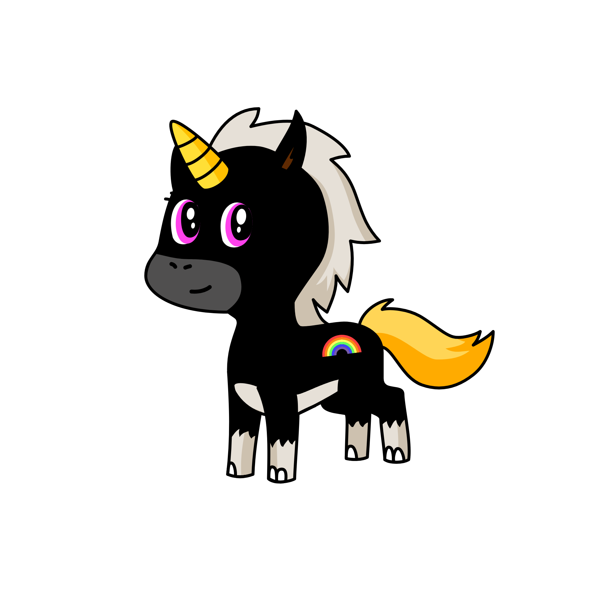 luz da noite, the unicorn