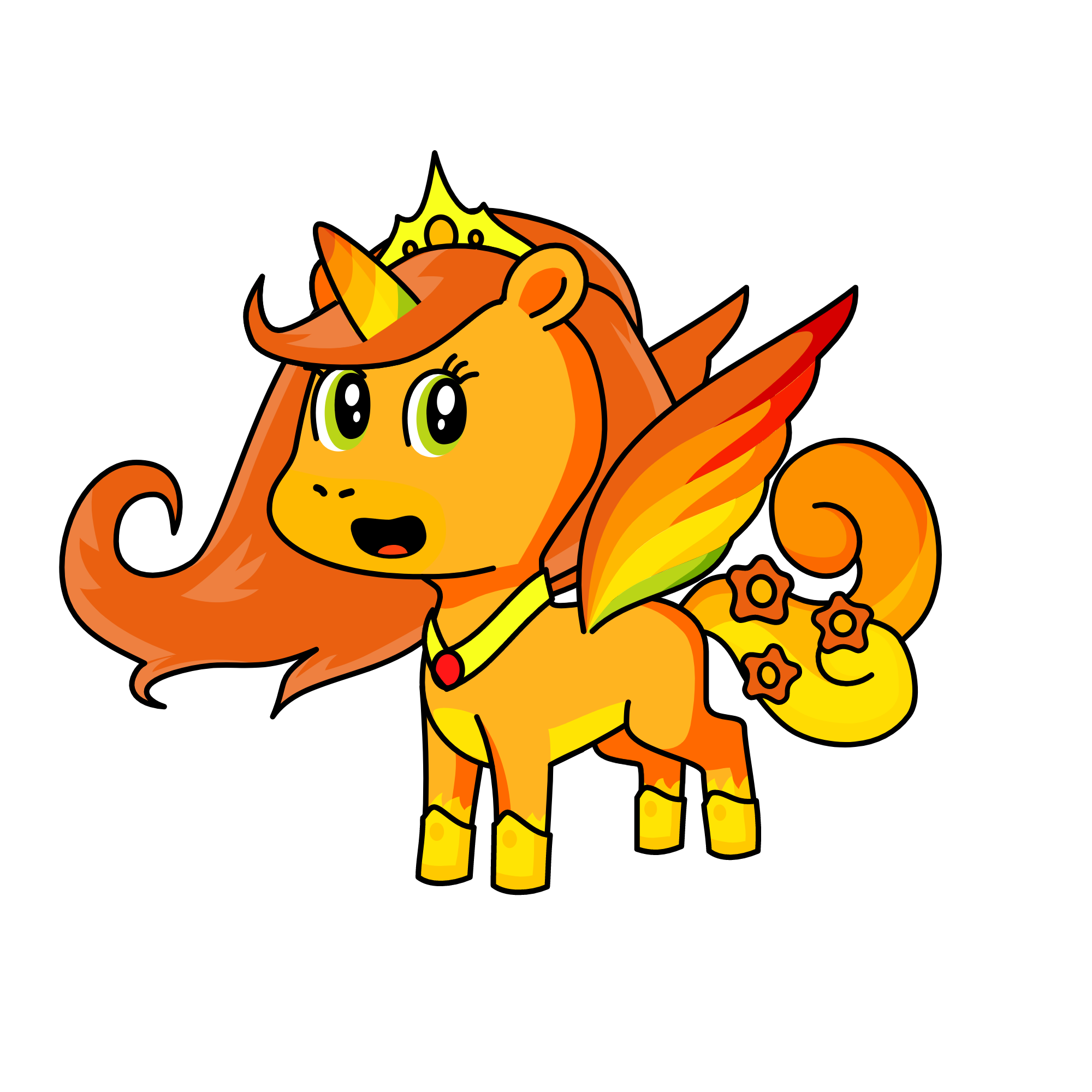 Sunharia!☀🌞⛅🌄🌅🌤🌥🌦🔆, the unicorn
