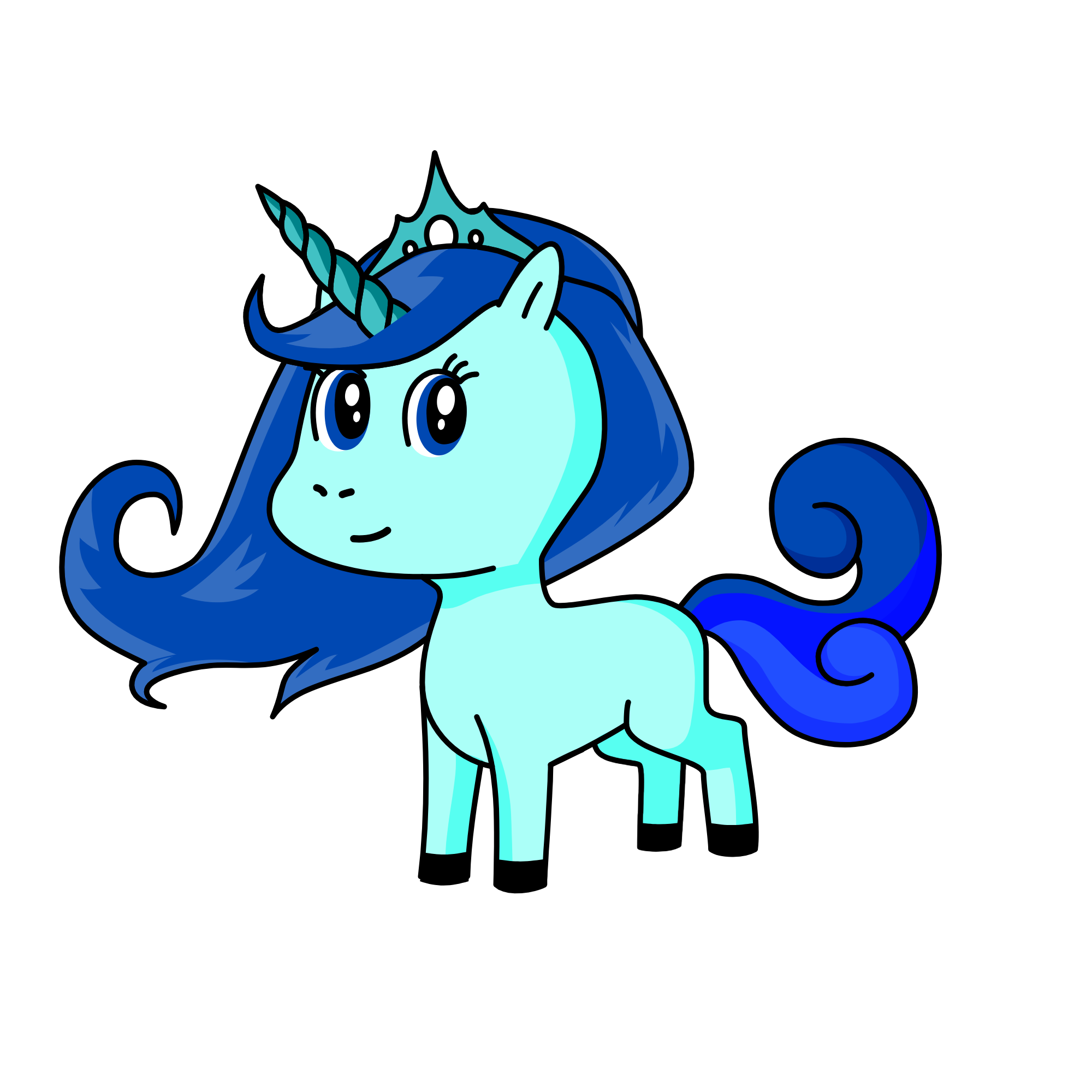 luna, the unicorn