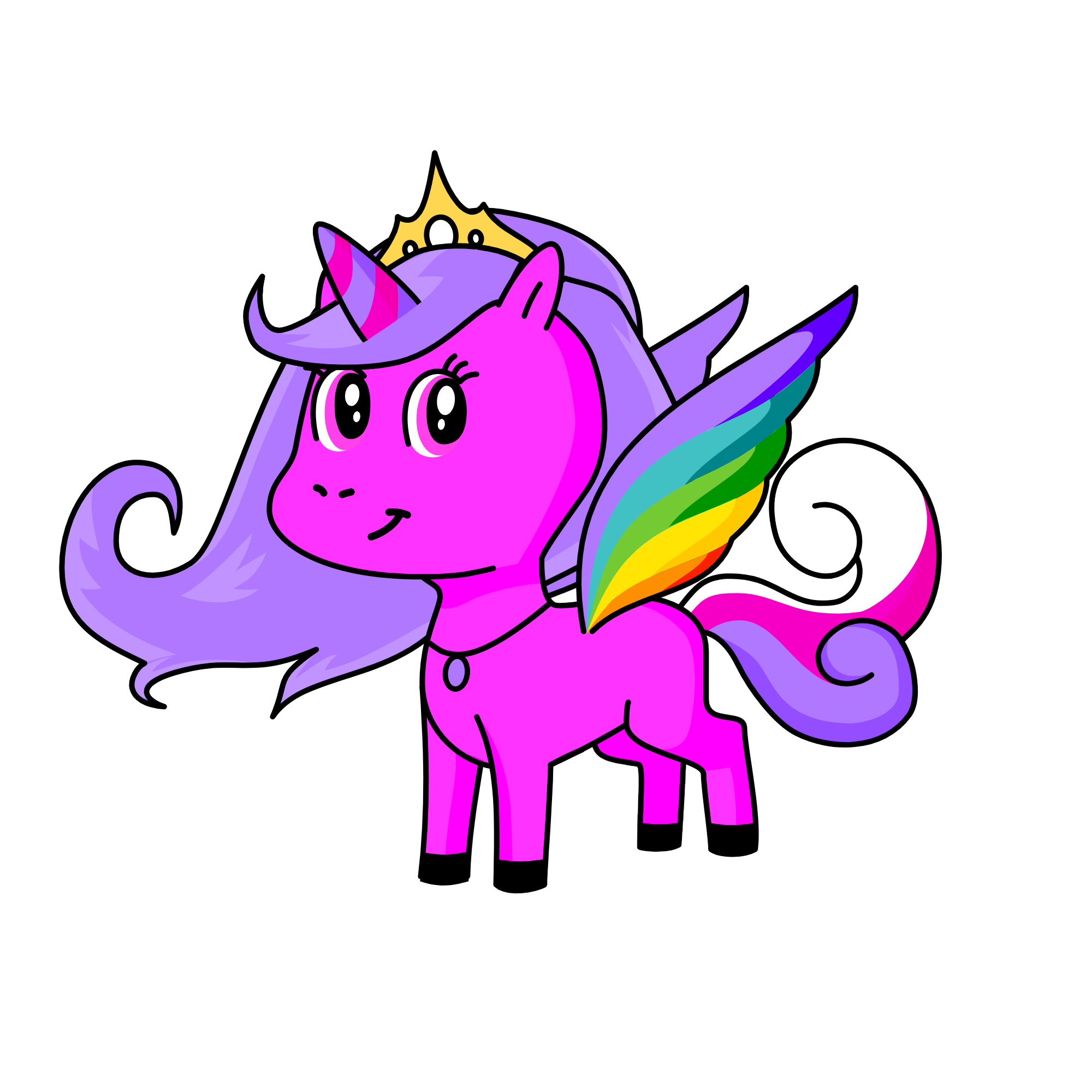 Princess Arabella, the unicorn