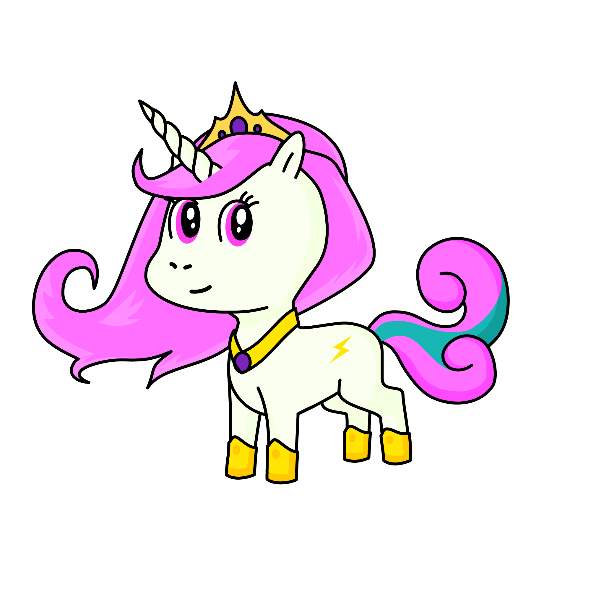 Princess Celestia, the unicorn