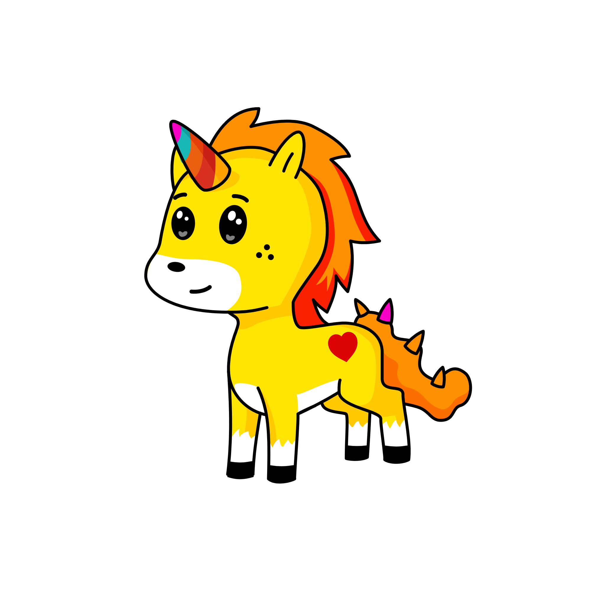 Mia, the unicorn