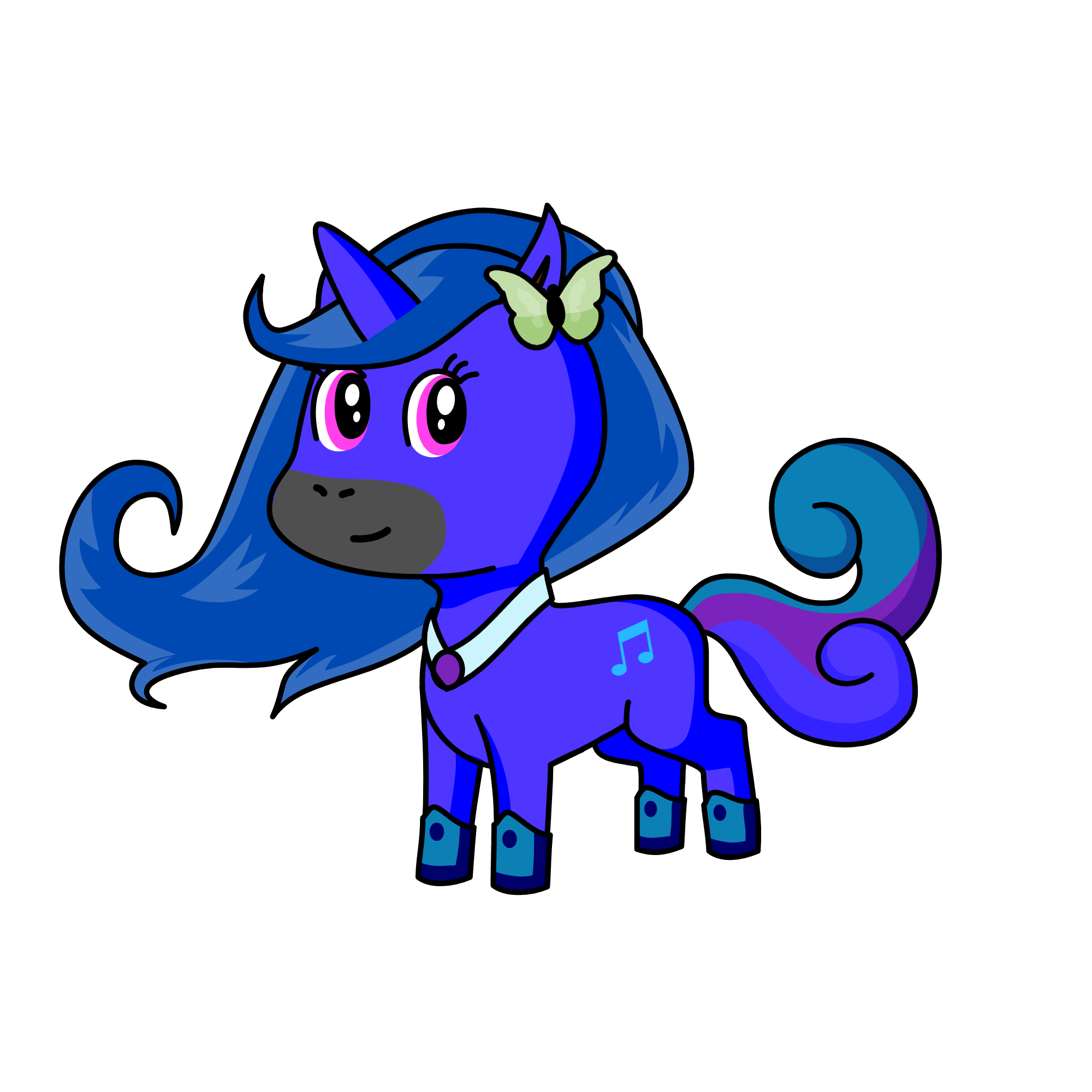 luna, the unicorn