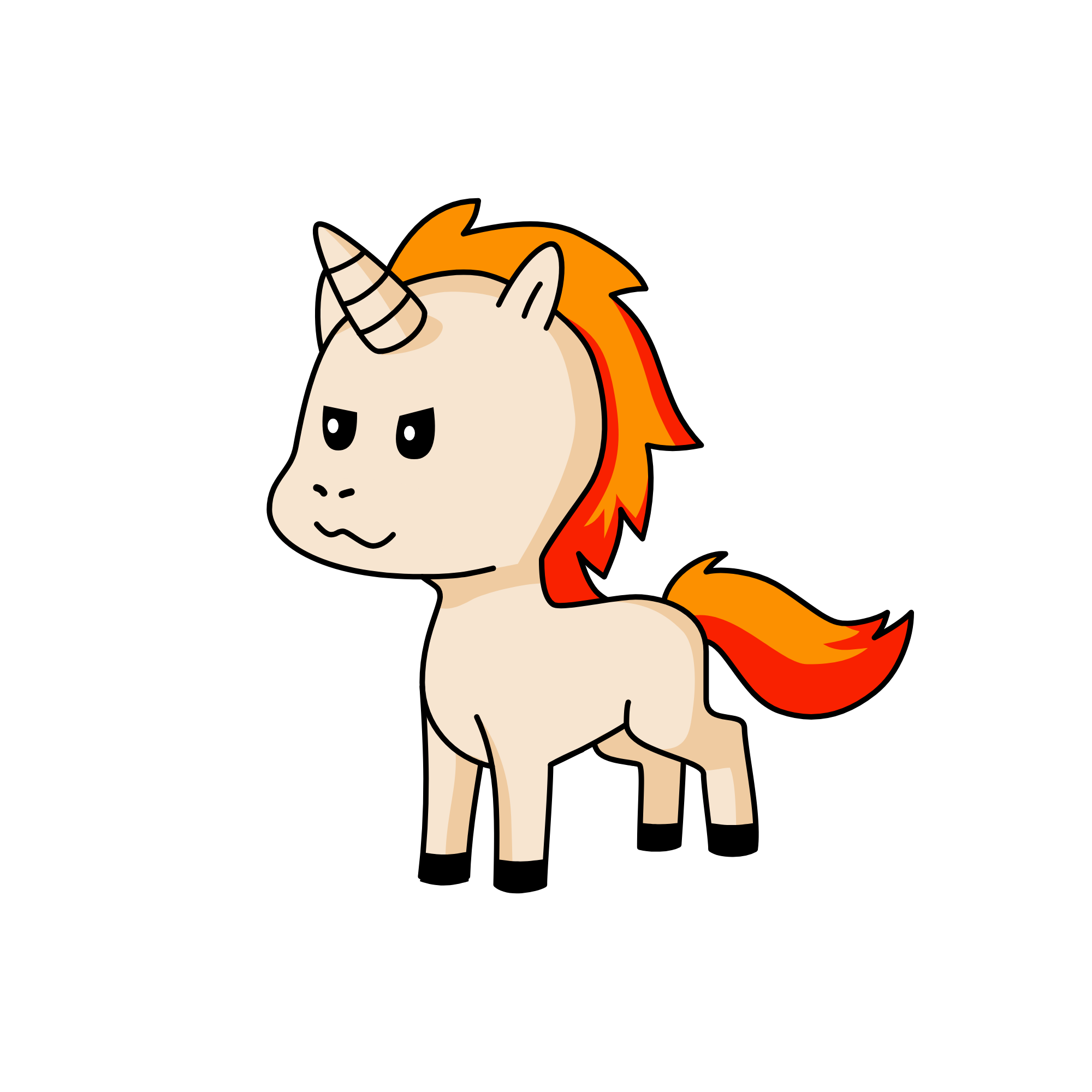 ponyta, the unicorn