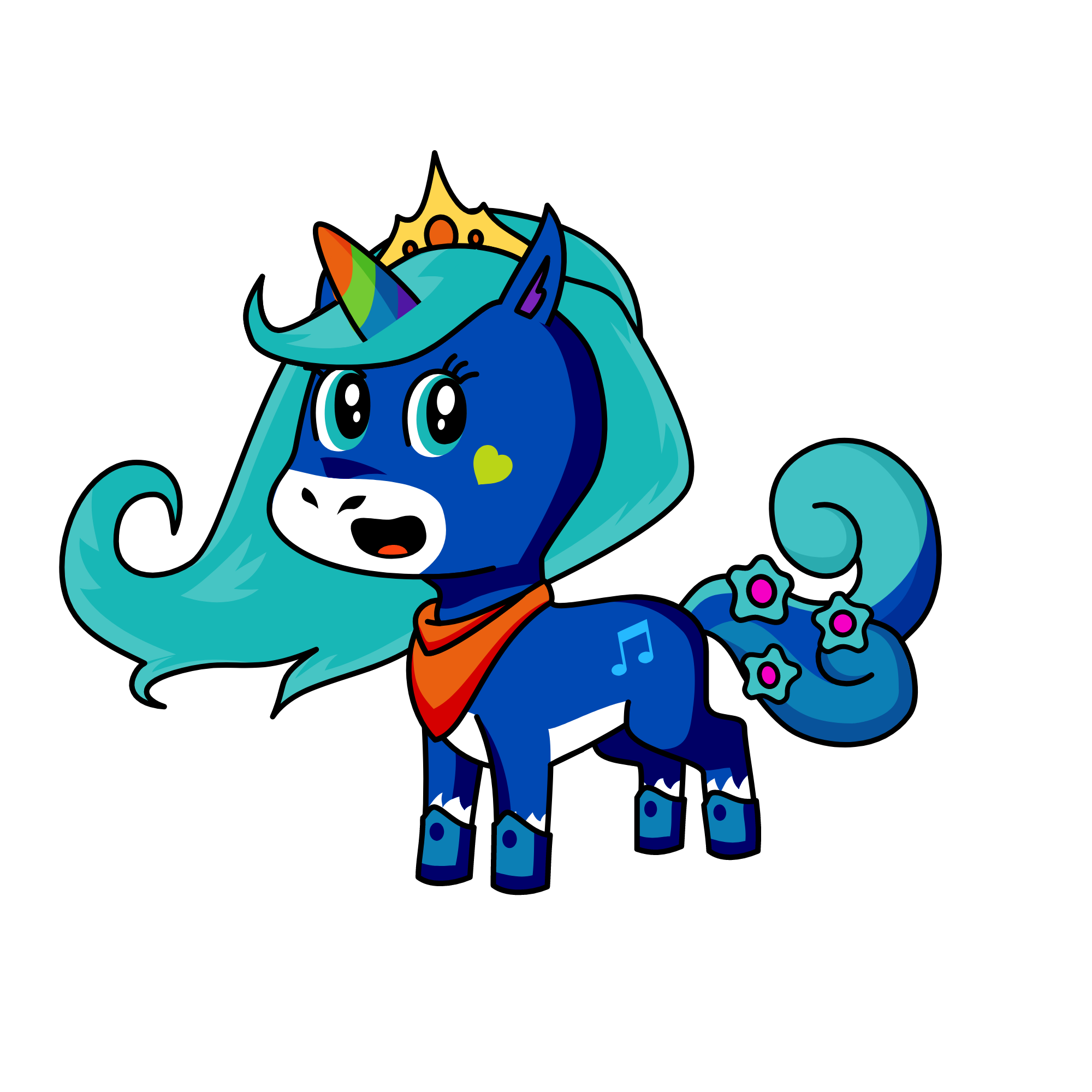 Neihpherisa, the unicorn