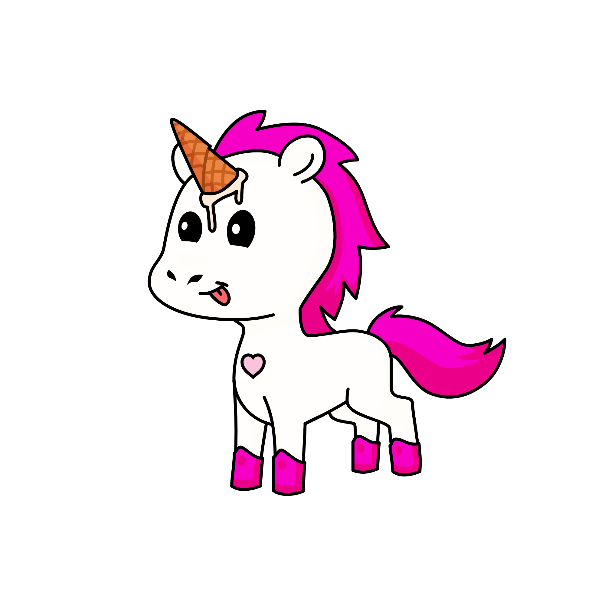 Nibbles, the unicorn