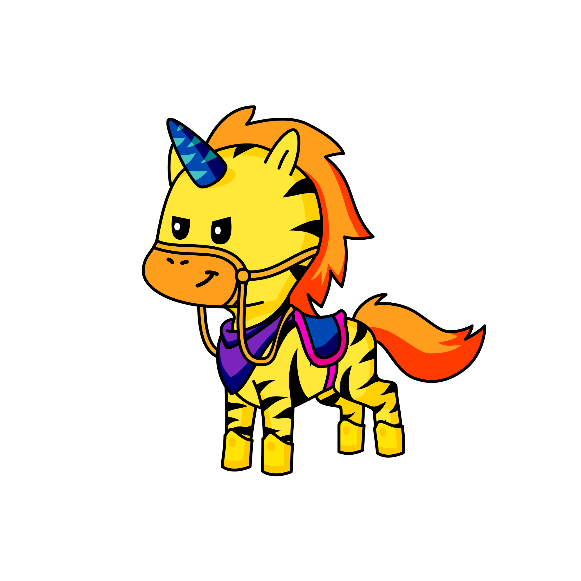 Flash, the unicorn