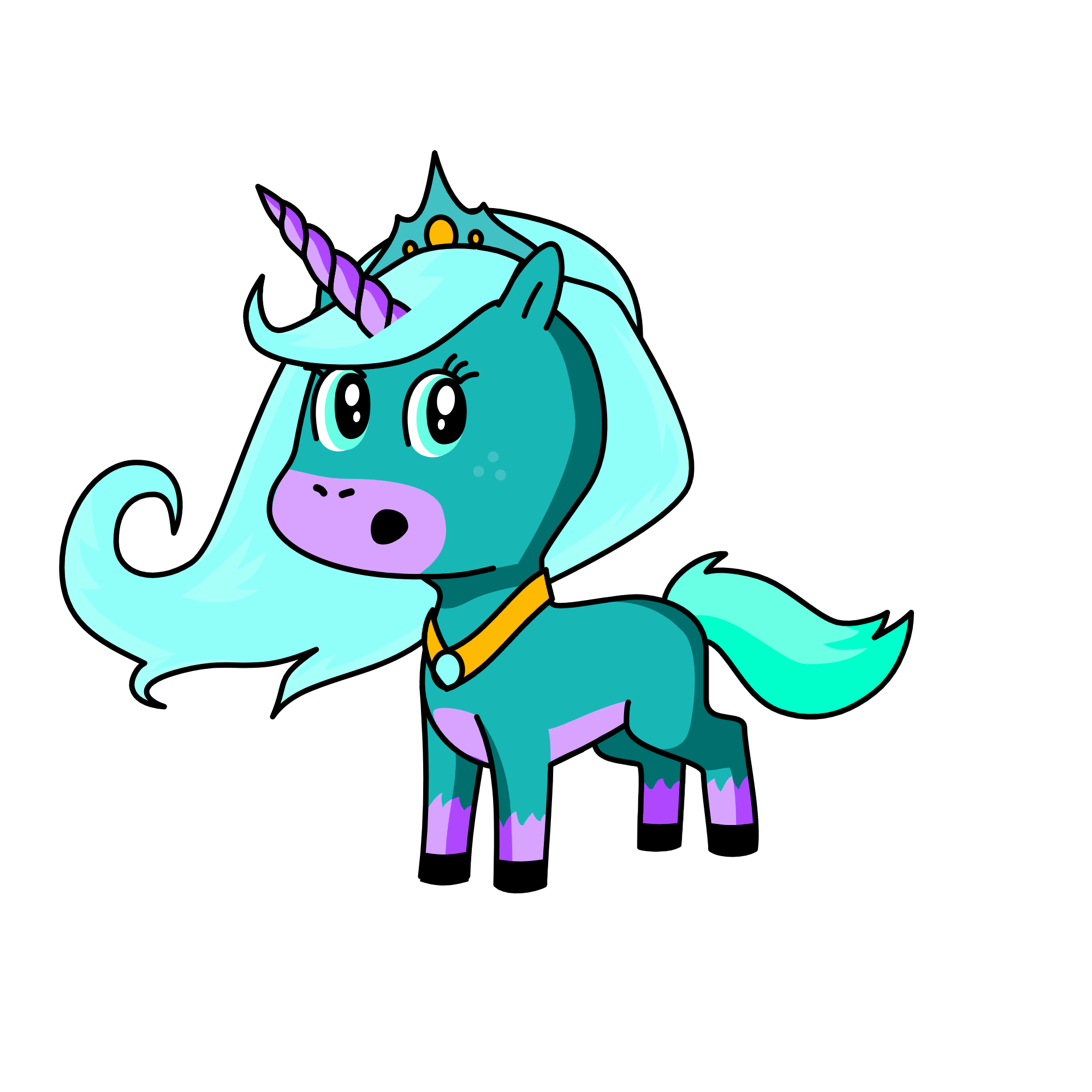 shyla, the unicorn