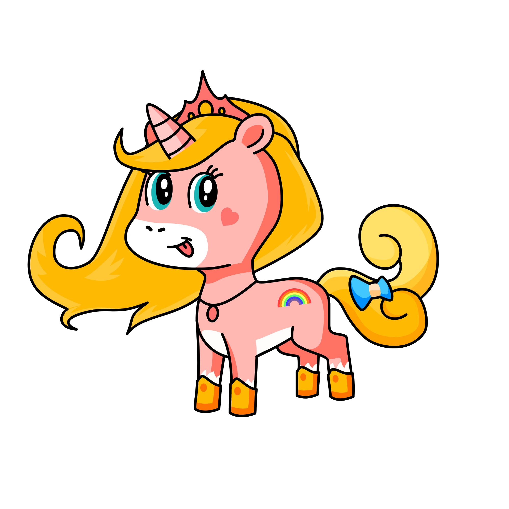 Mano, the unicorn
