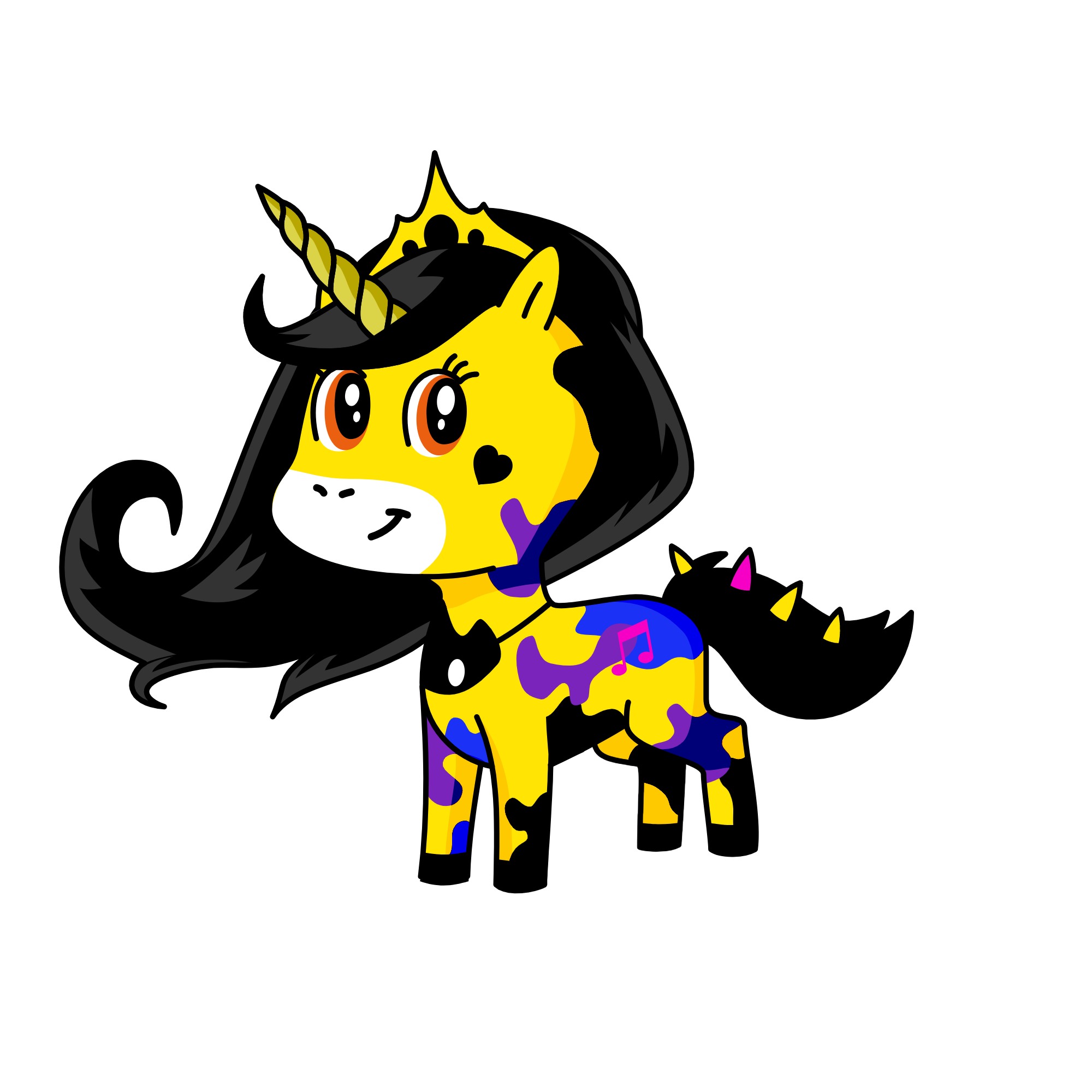 hj, the unicorn