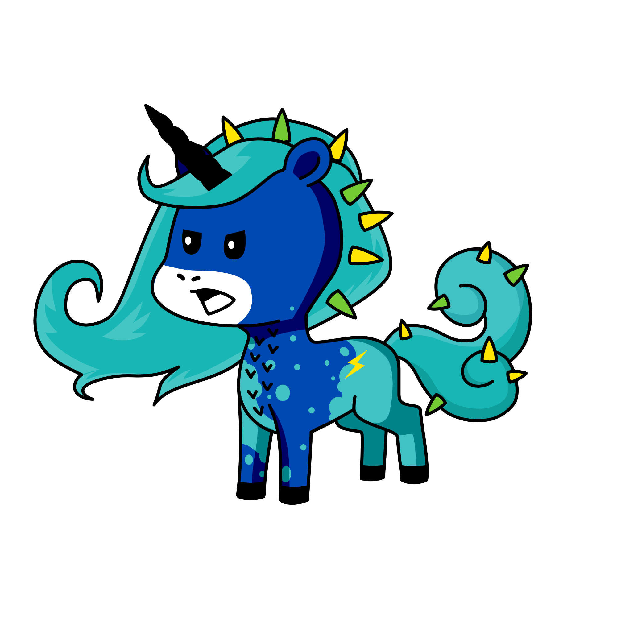 fasty, the unicorn