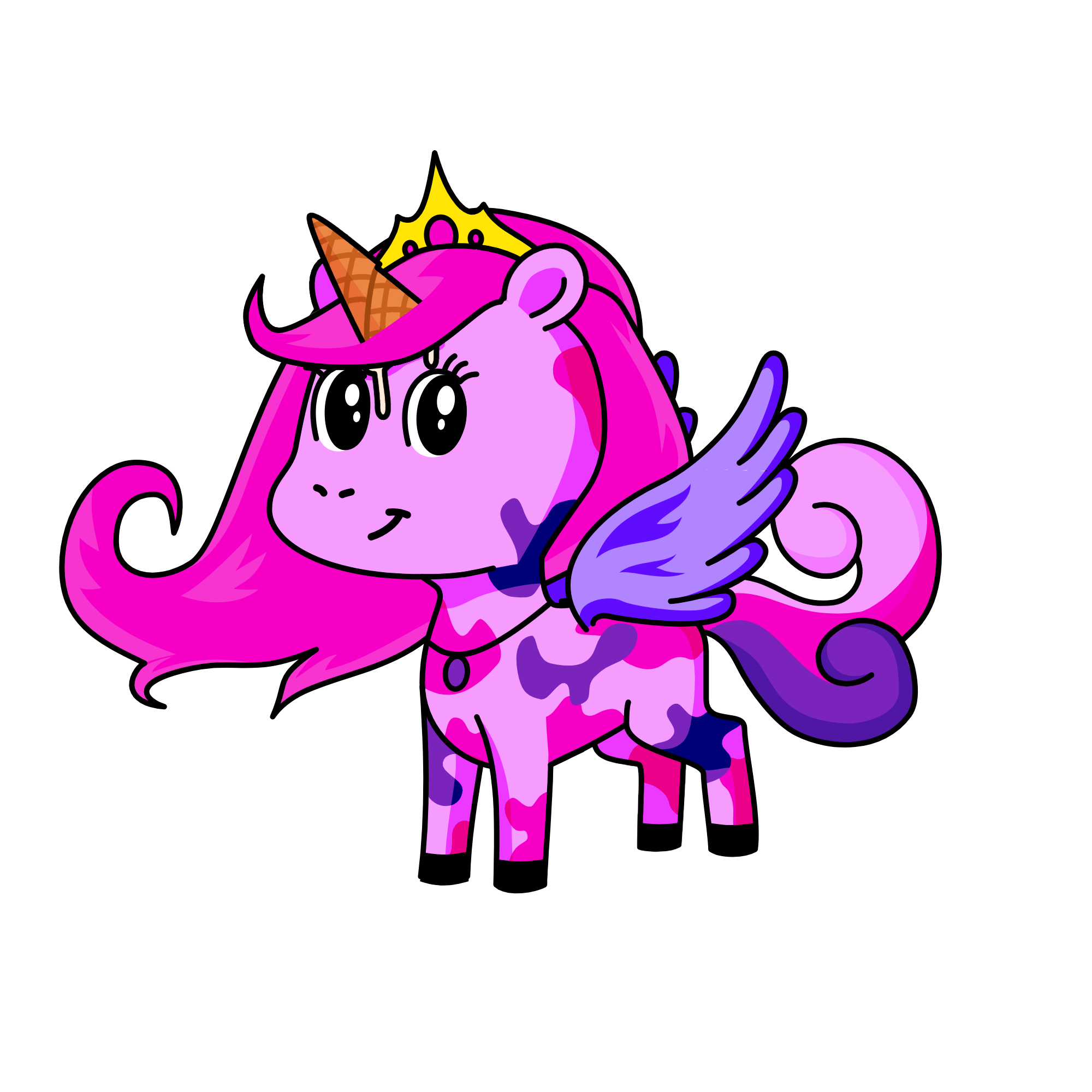 Uni Mimmie, the unicorn