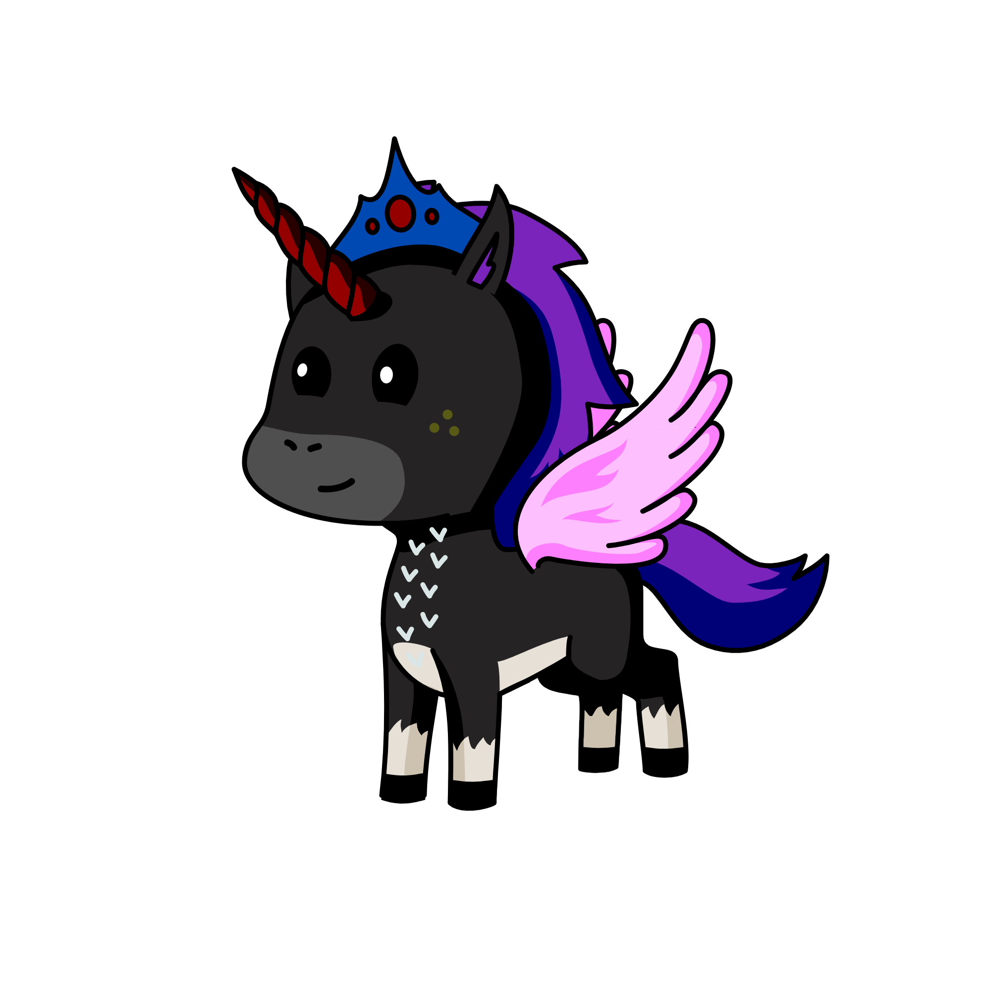 Midnight, the unicorn
