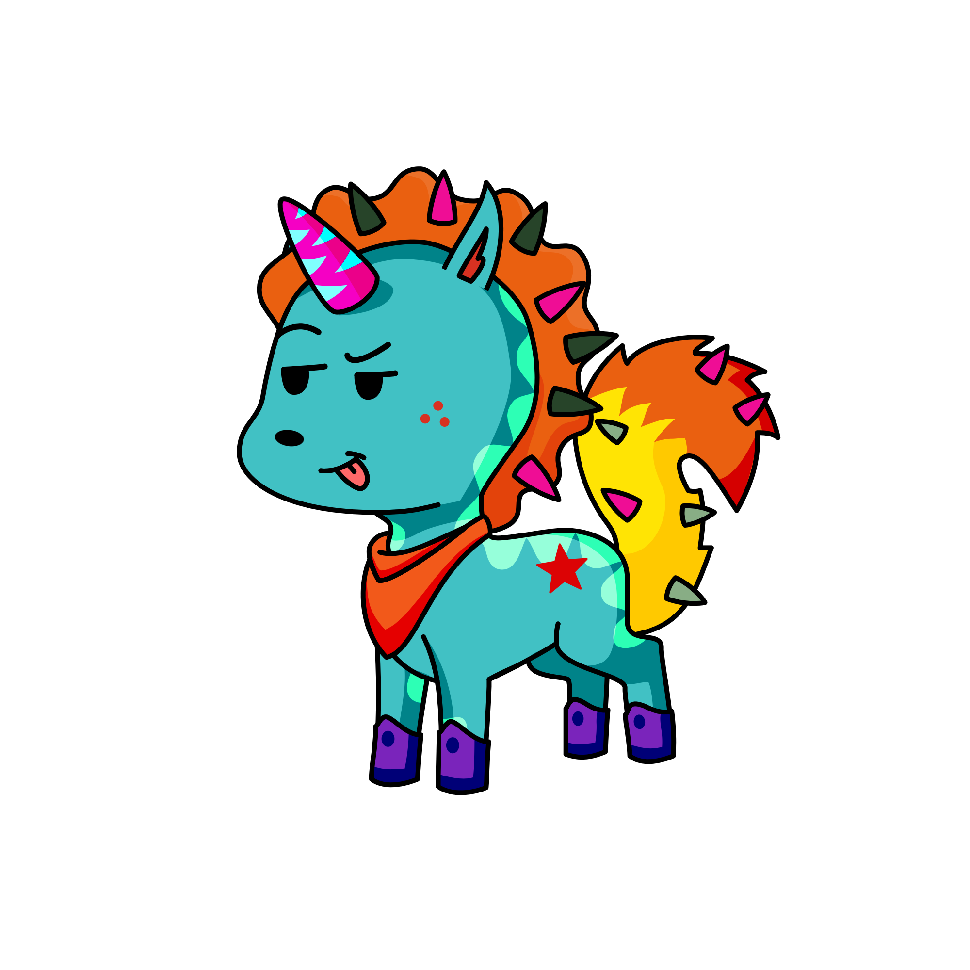 Annabelle the creepy, the unicorn
