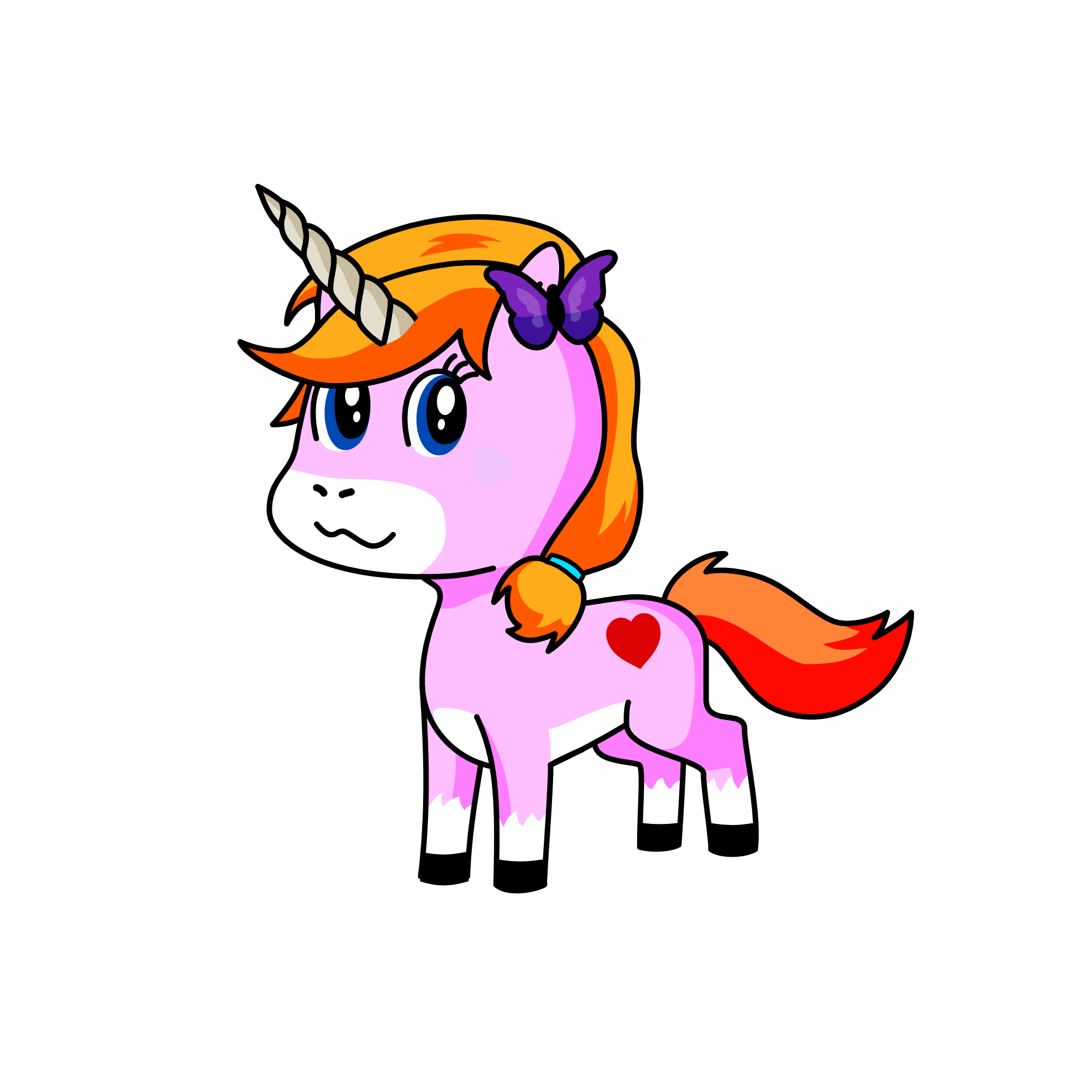 Sunny, the unicorn
