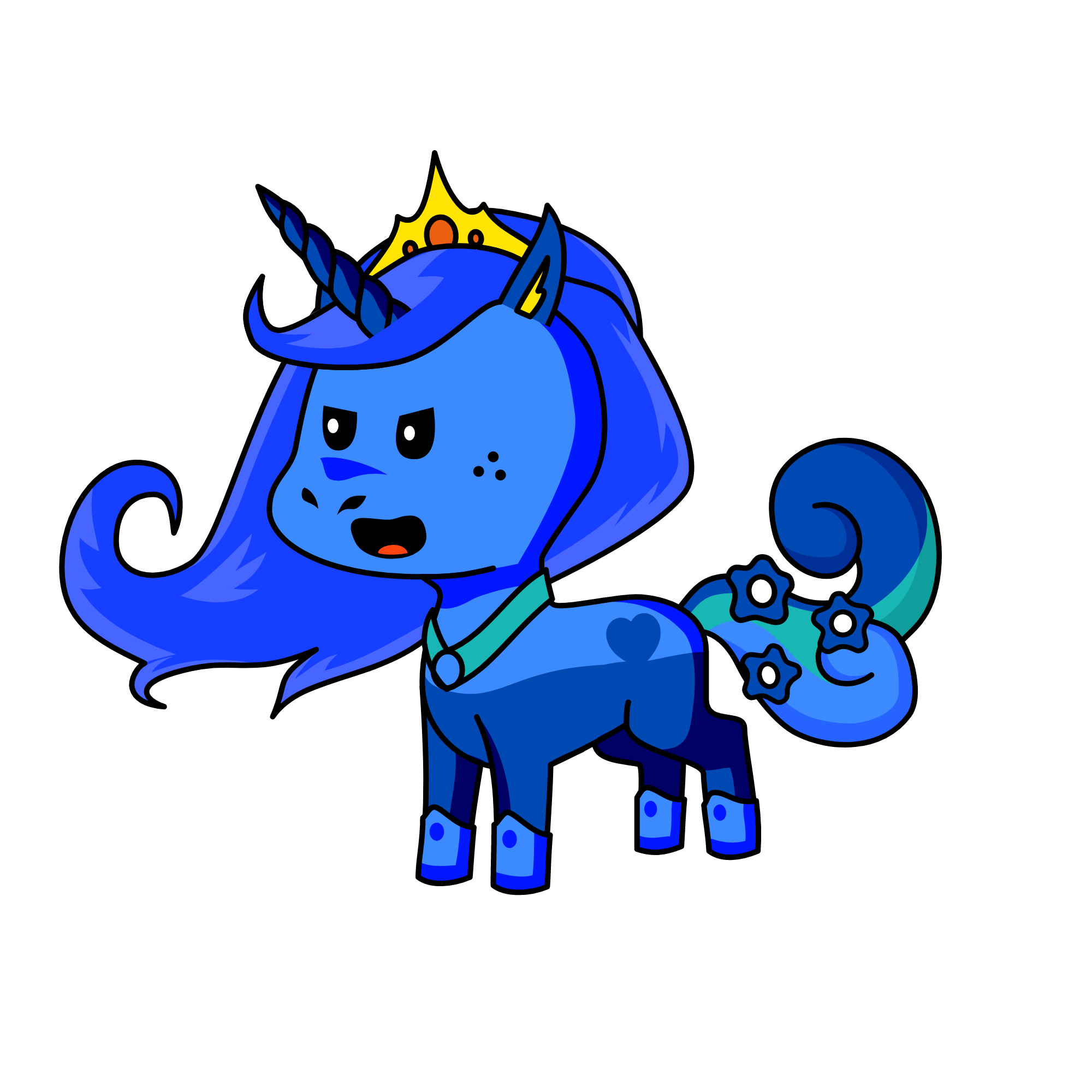 Nightmare, the unicorn