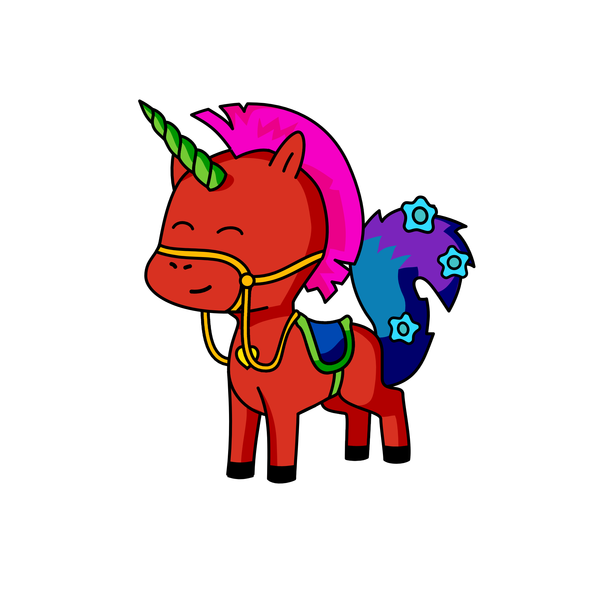 Noche Mágica, the unicorn