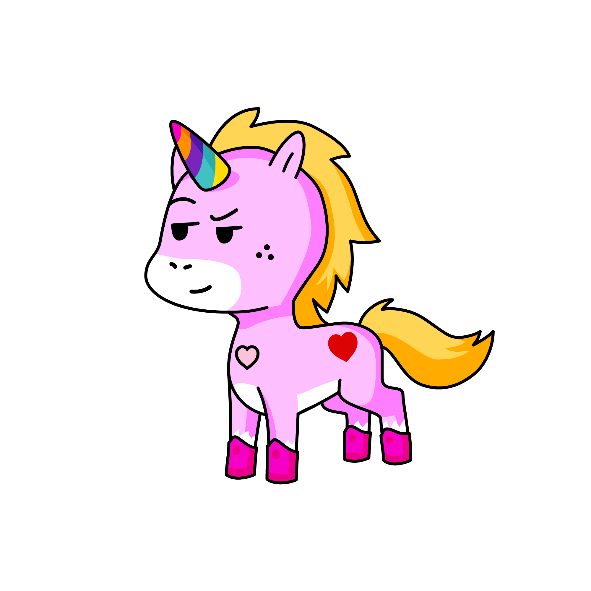 Bravary, the unicorn