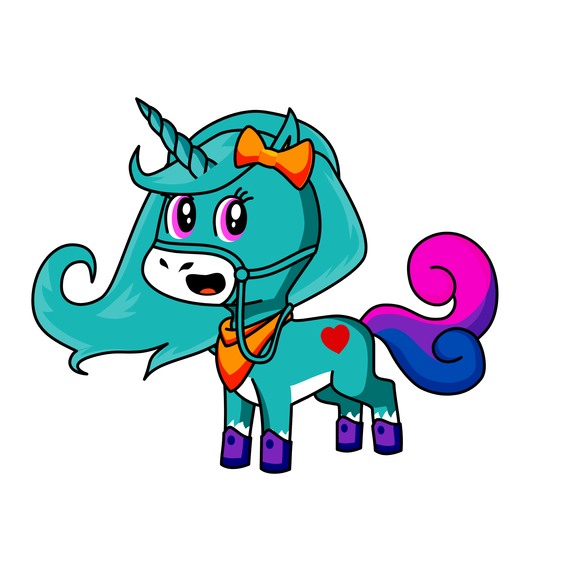 hjcn, the unicorn
