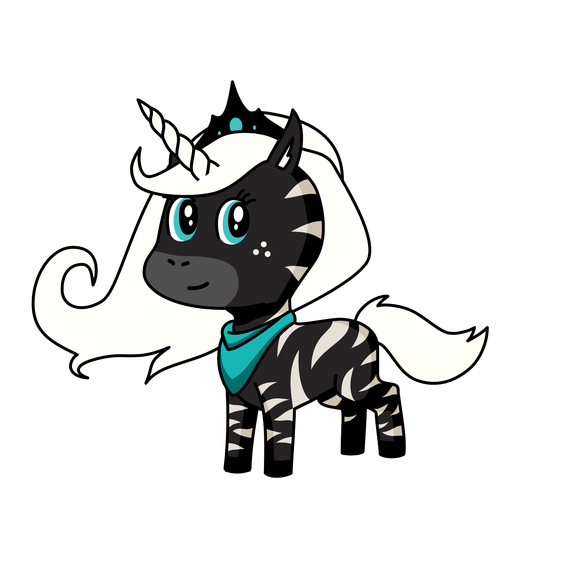 Shadow, the unicorn