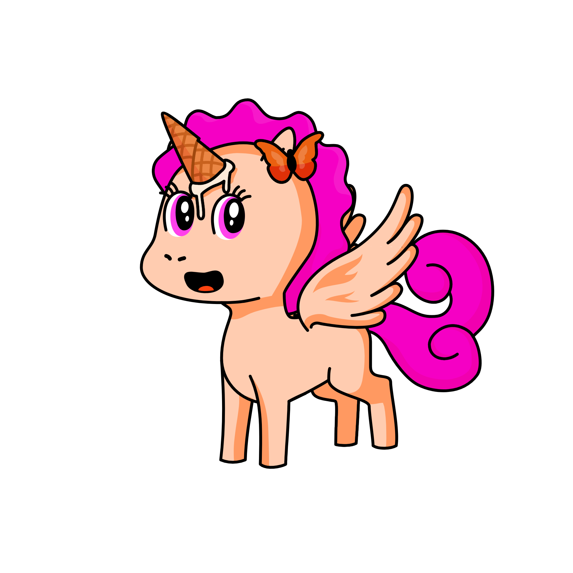 pricess pinkie pie, the unicorn