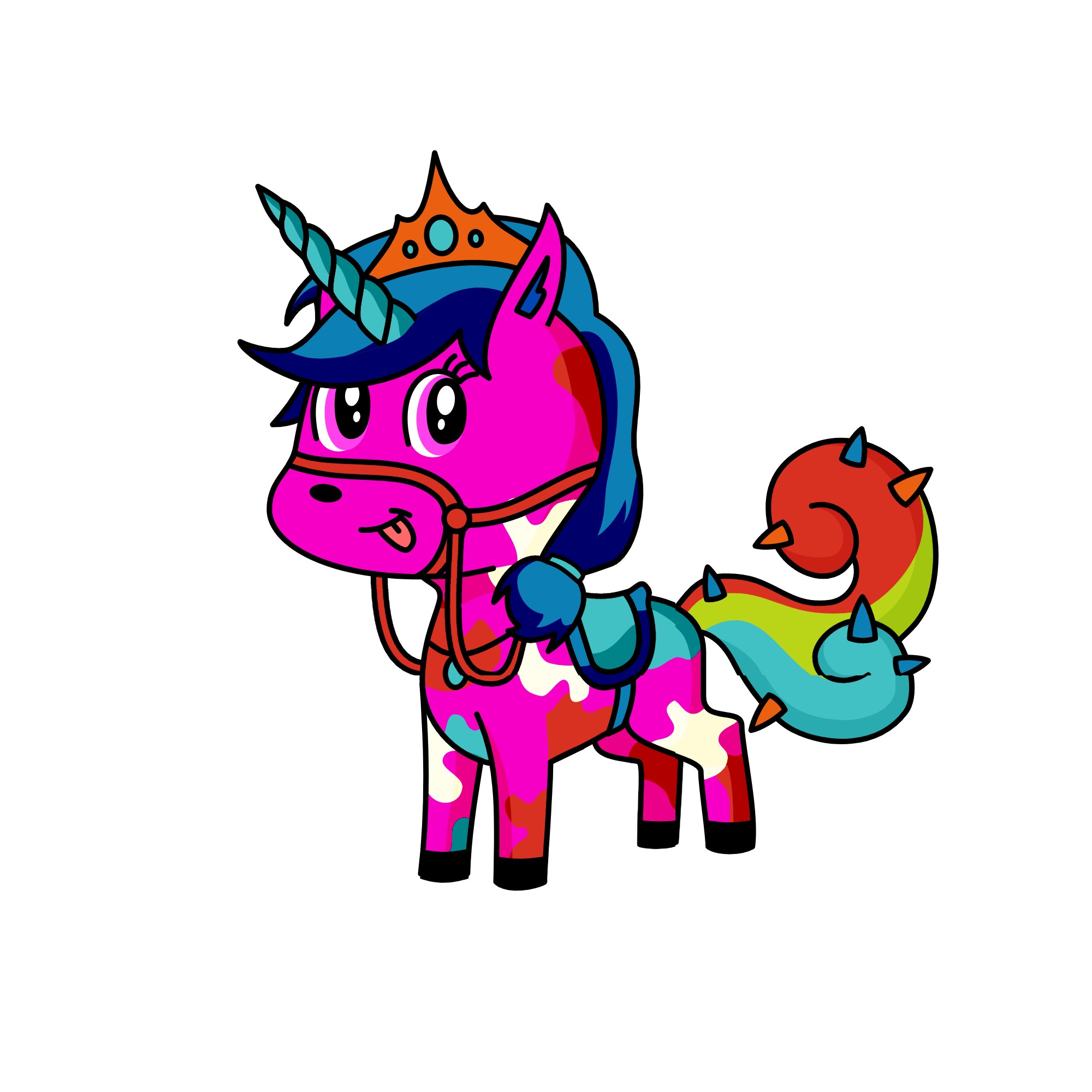 Bonquisha, the unicorn