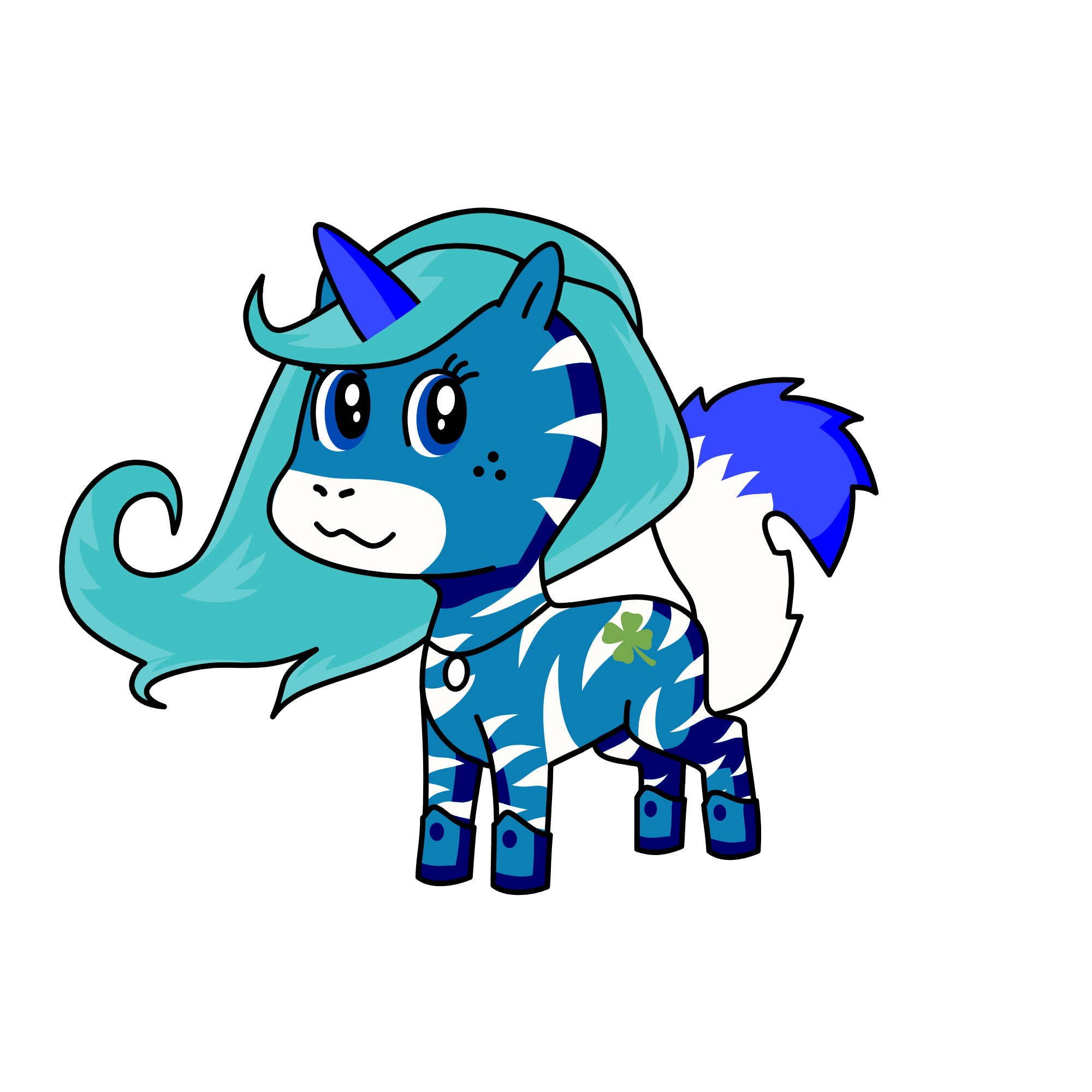 ice berg , the unicorn