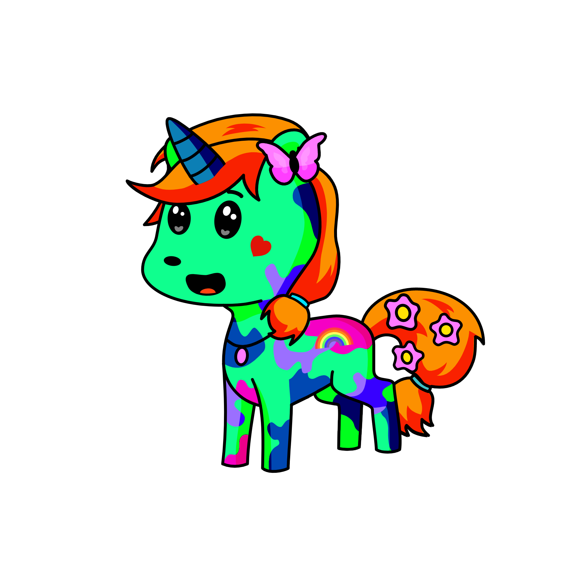 Love , the unicorn