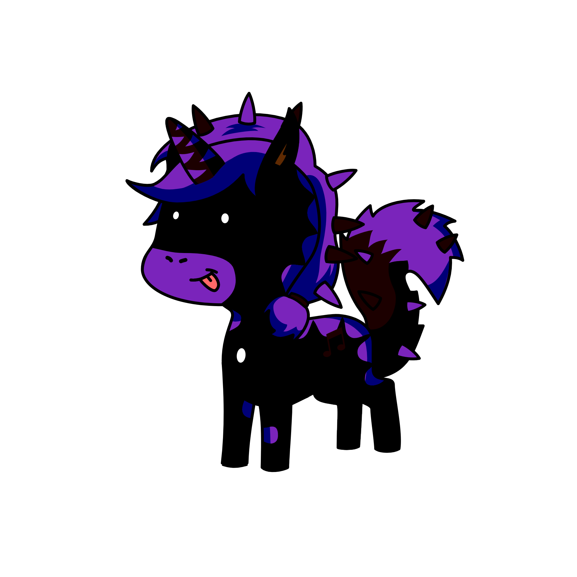 darkness, the unicorn