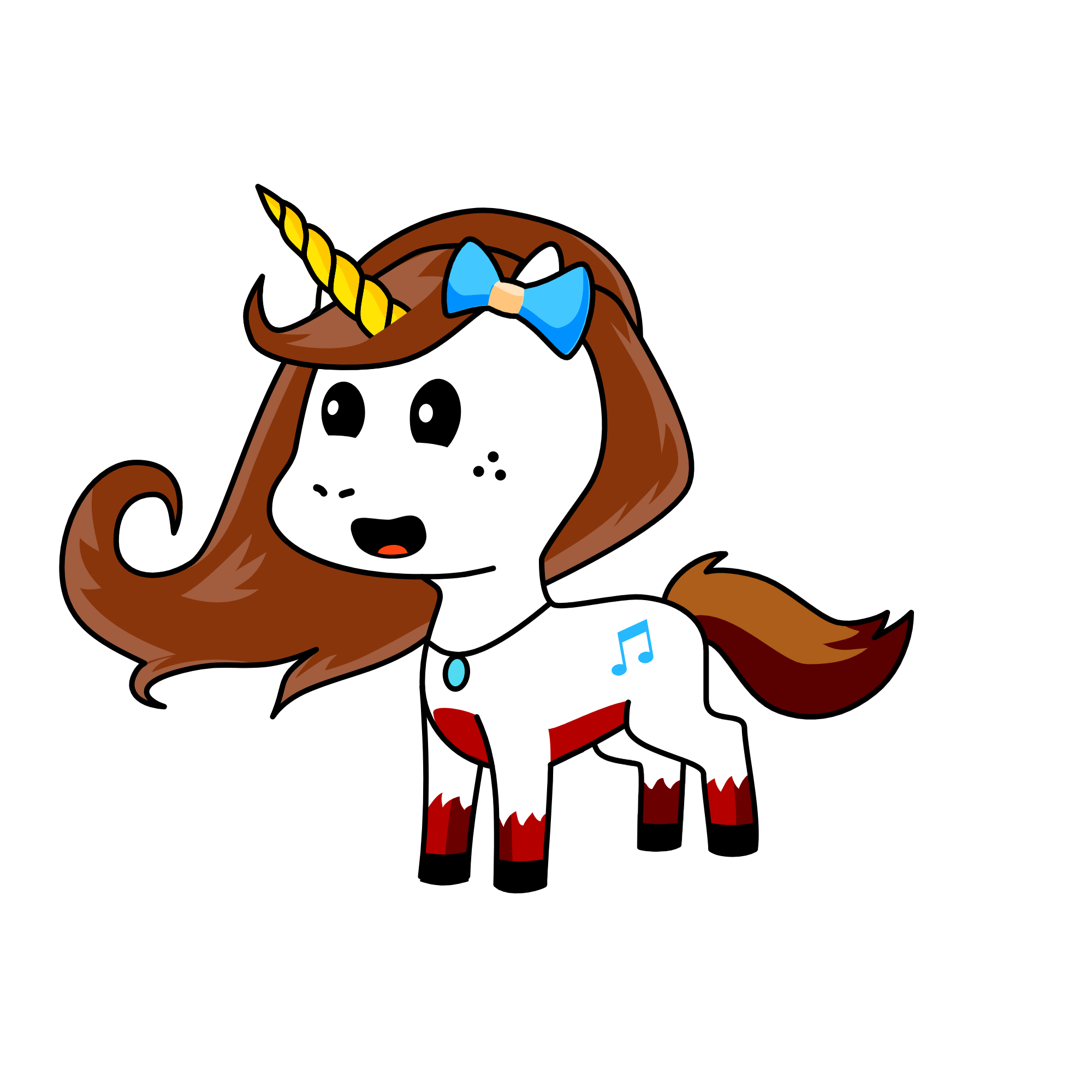 melody, the unicorn
