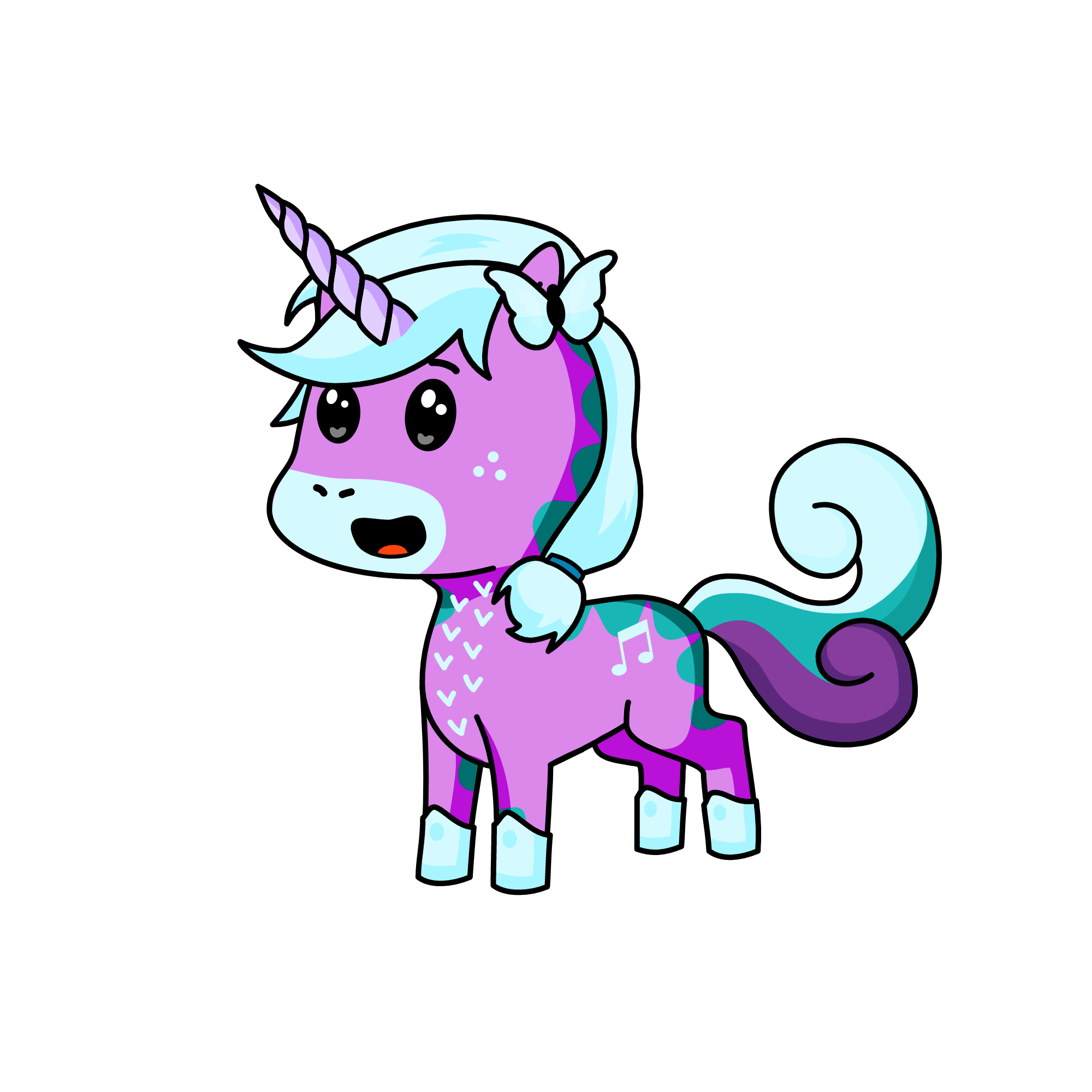 Frostbloom, the unicorn