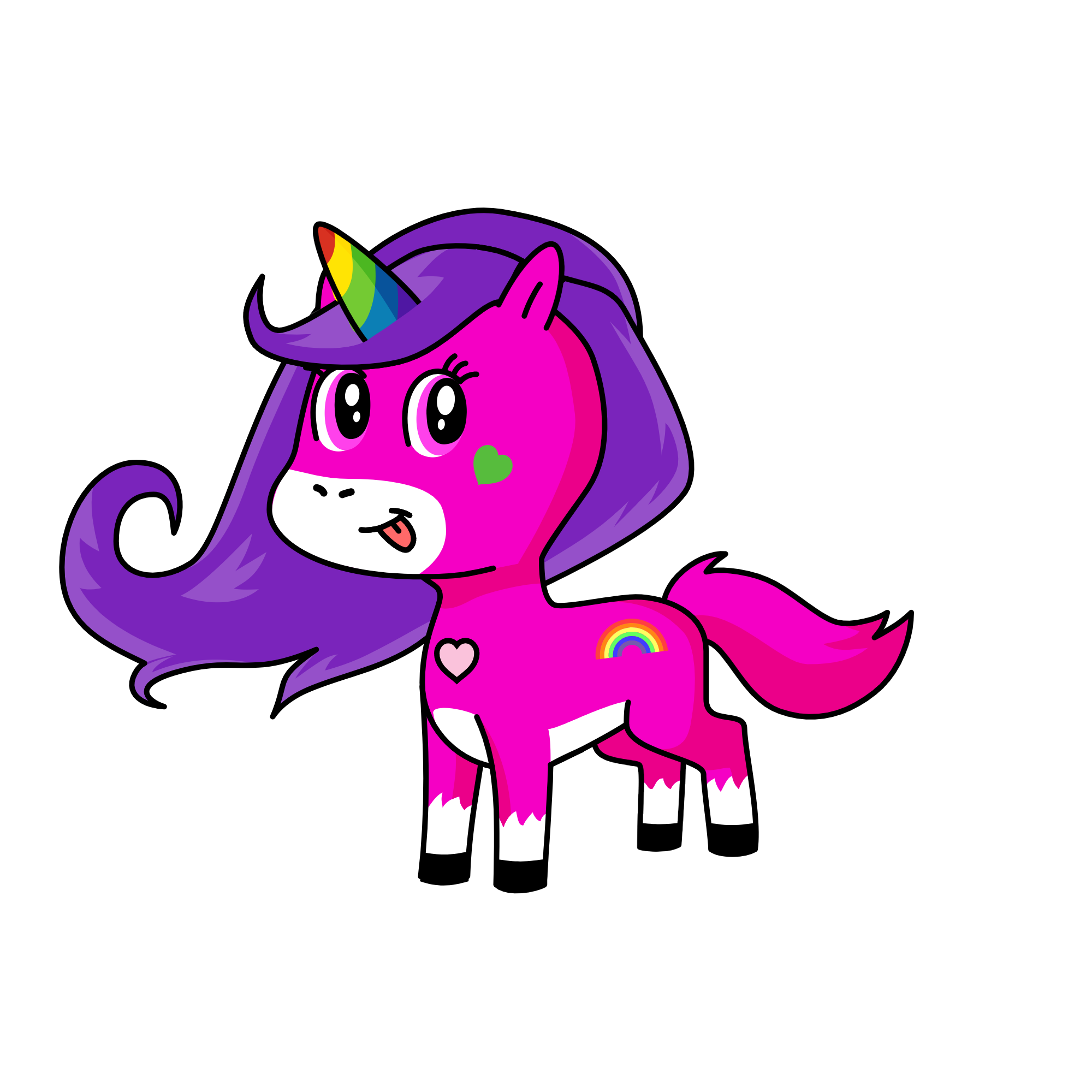 Jasmine to how, the unicorn