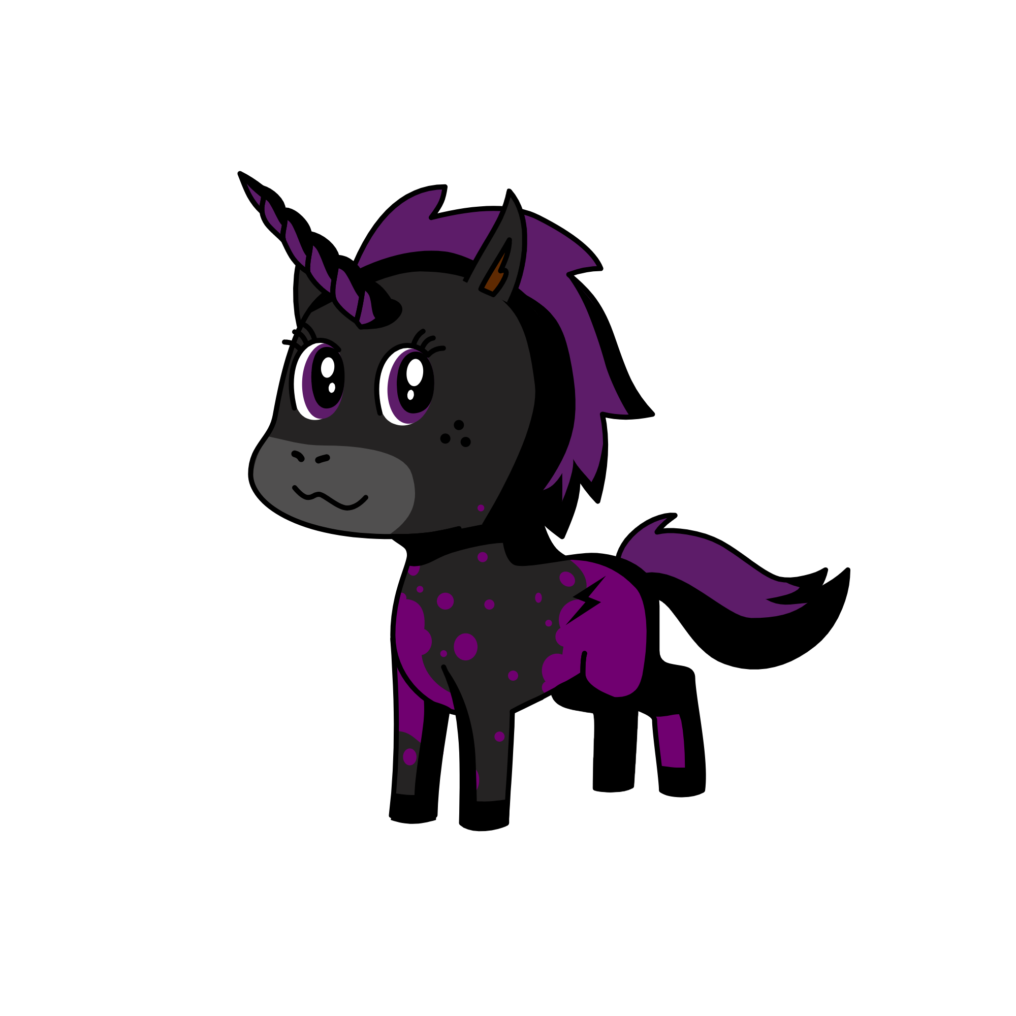 Kazuna, the unicorn