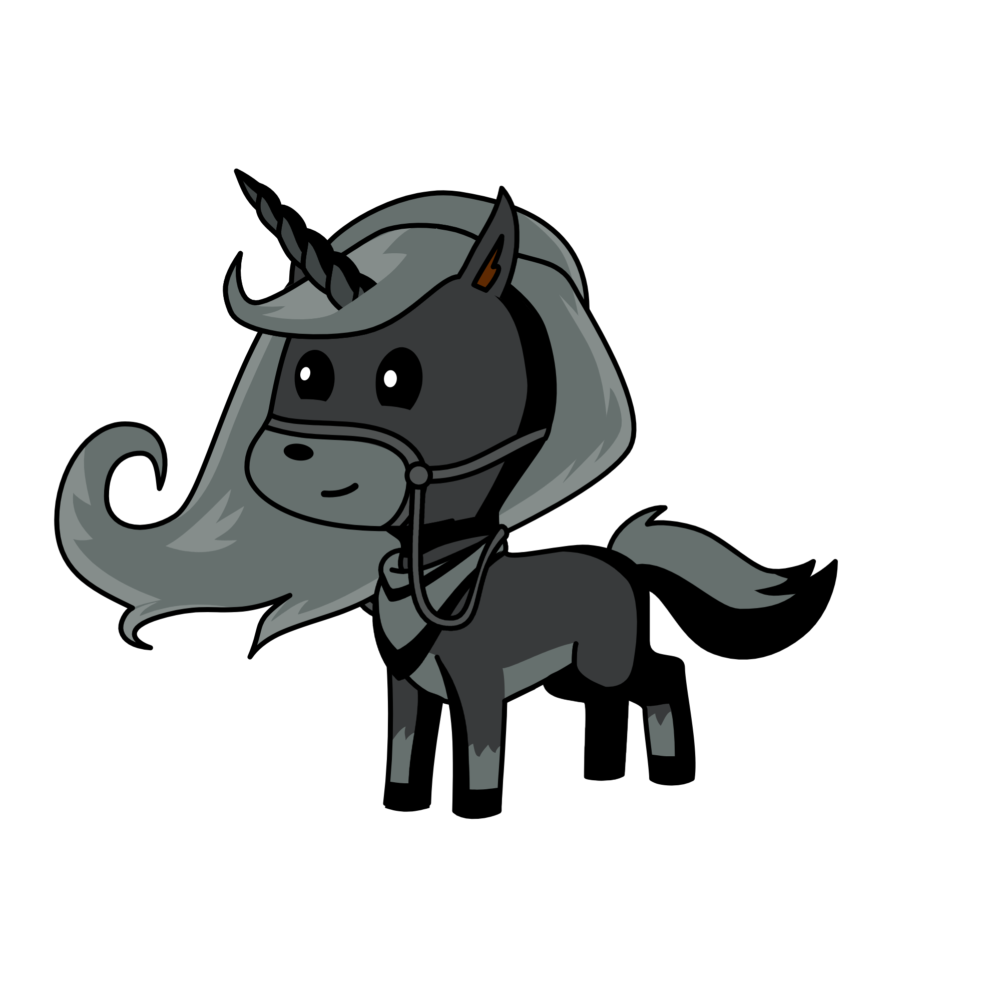 Silver Star, the unicorn