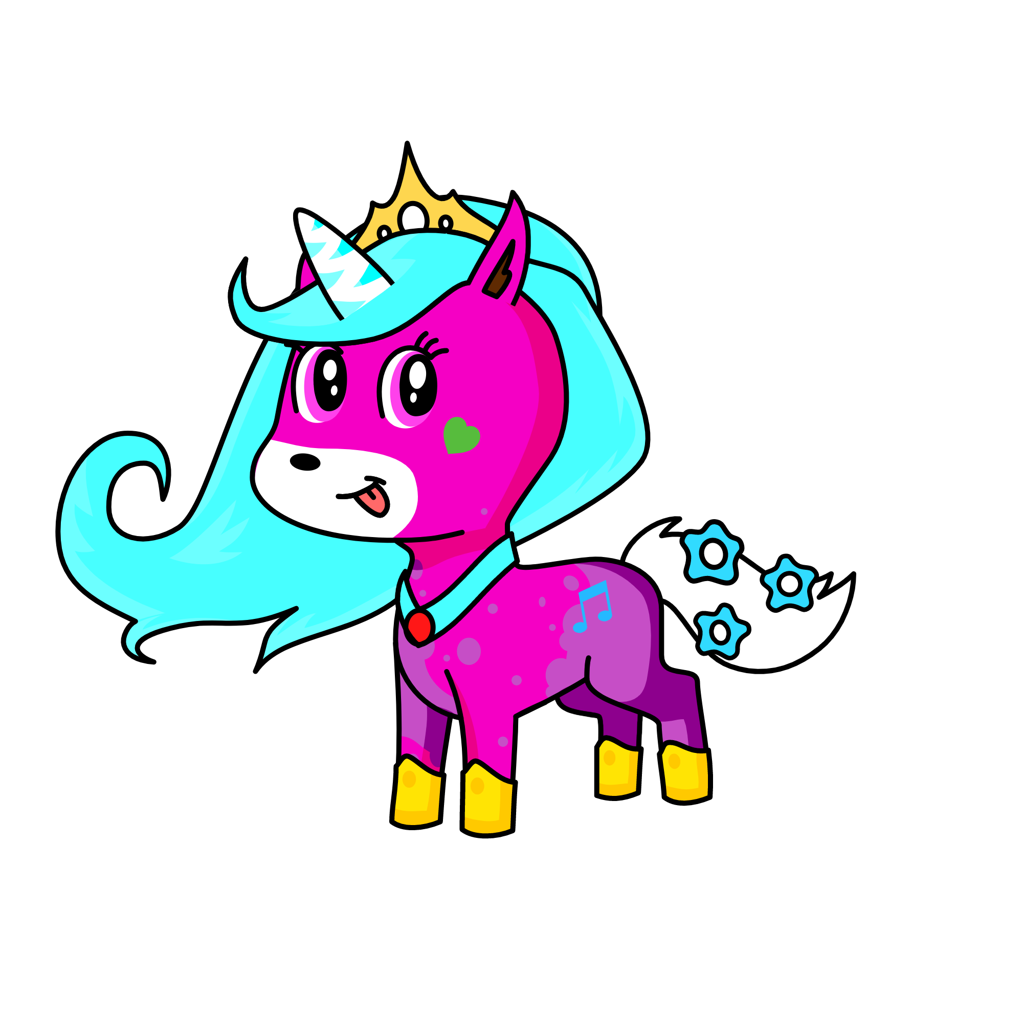 buter bloom, the unicorn