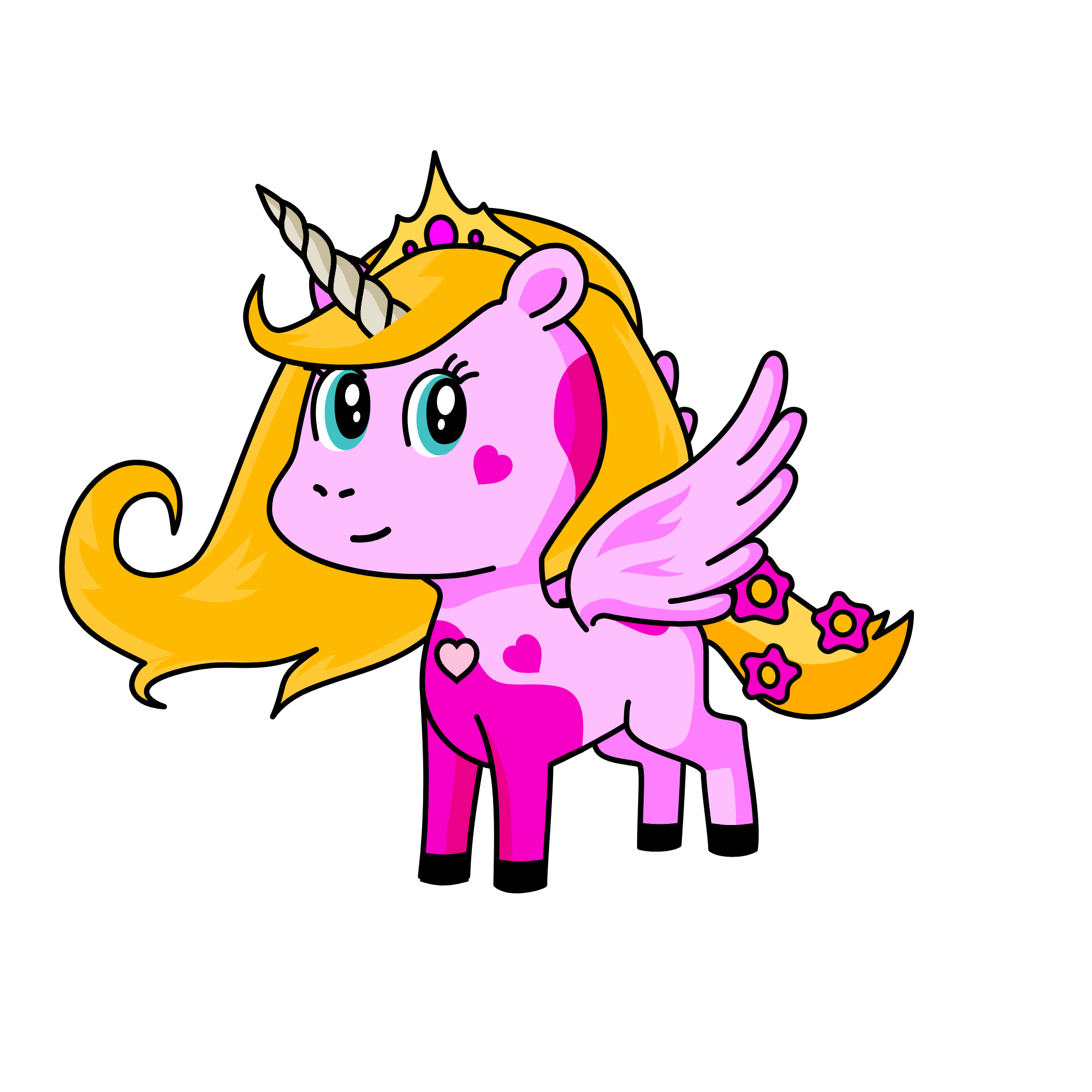 Princess Allison Day, the unicorn