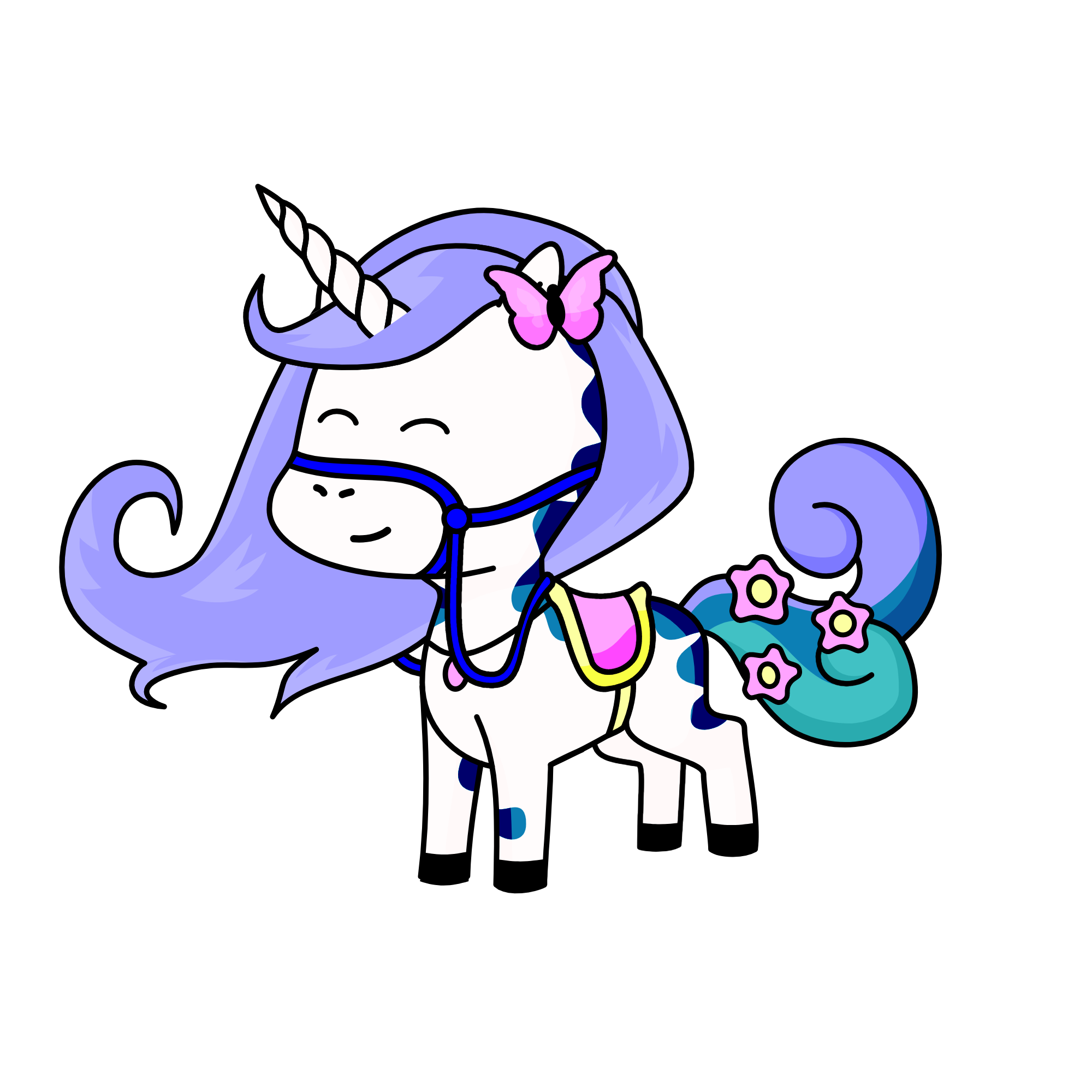 Moonlight, the unicorn