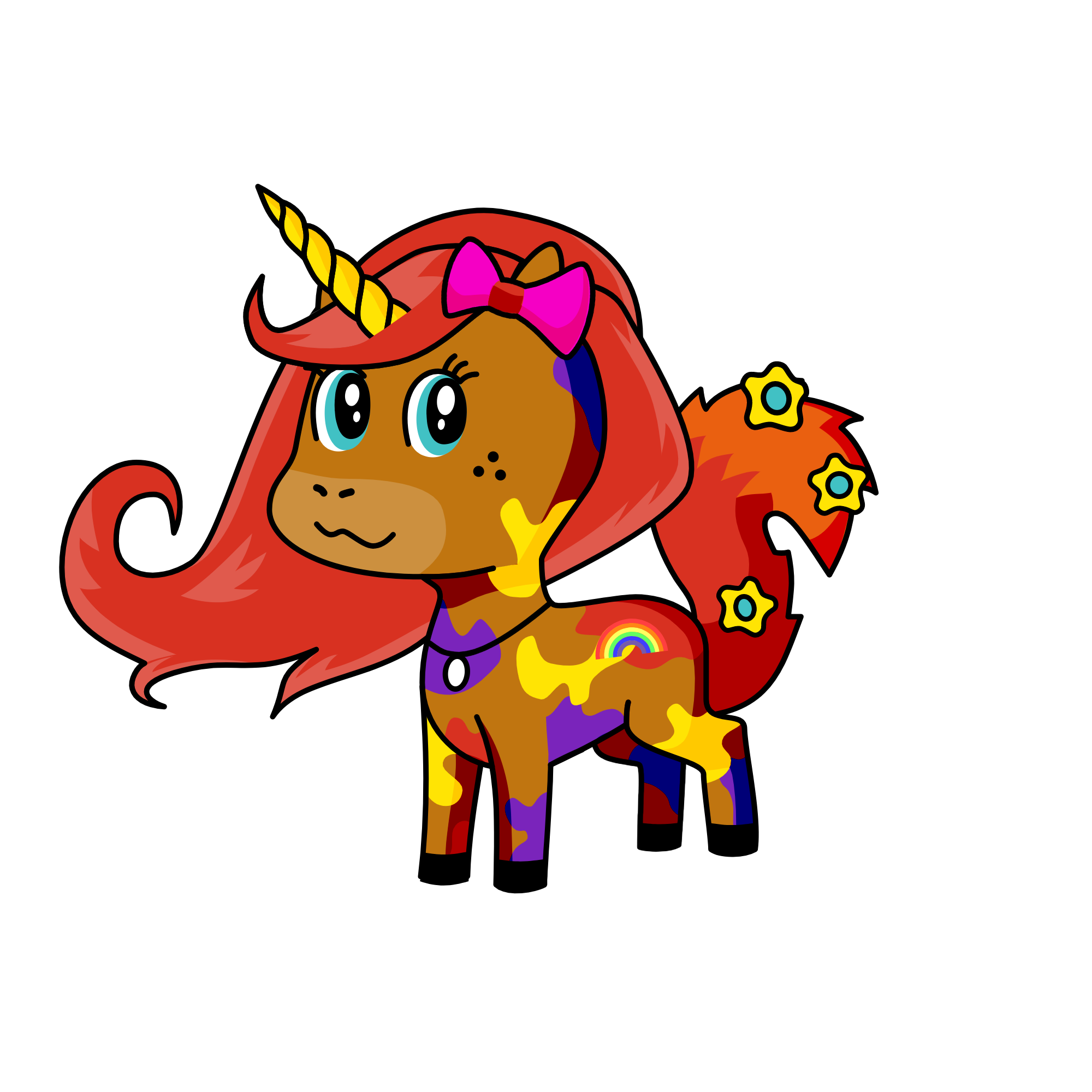 winter, the unicorn