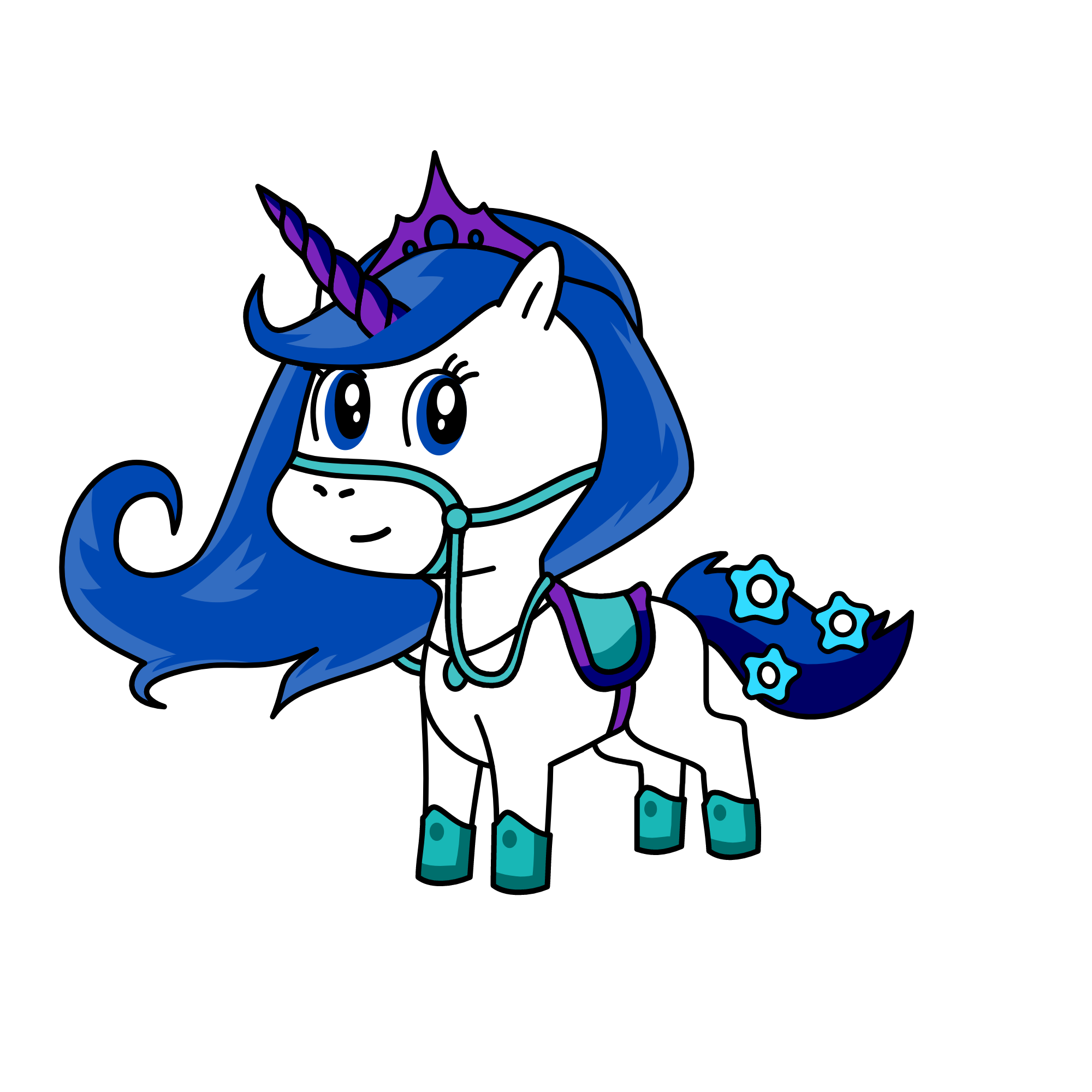 raity's mom crystil, the unicorn