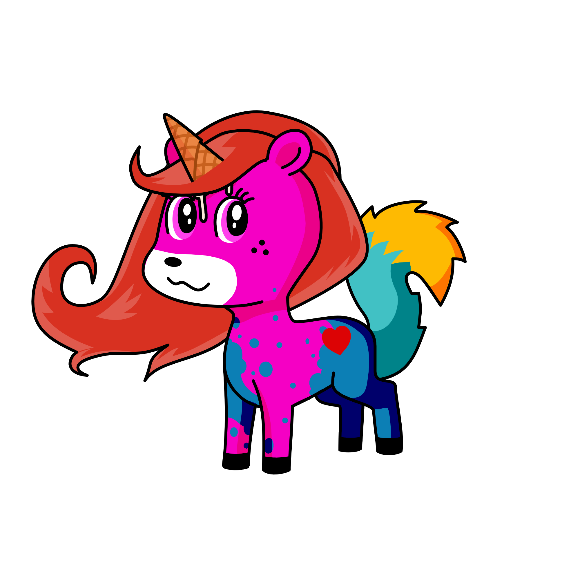 pinkie, the unicorn