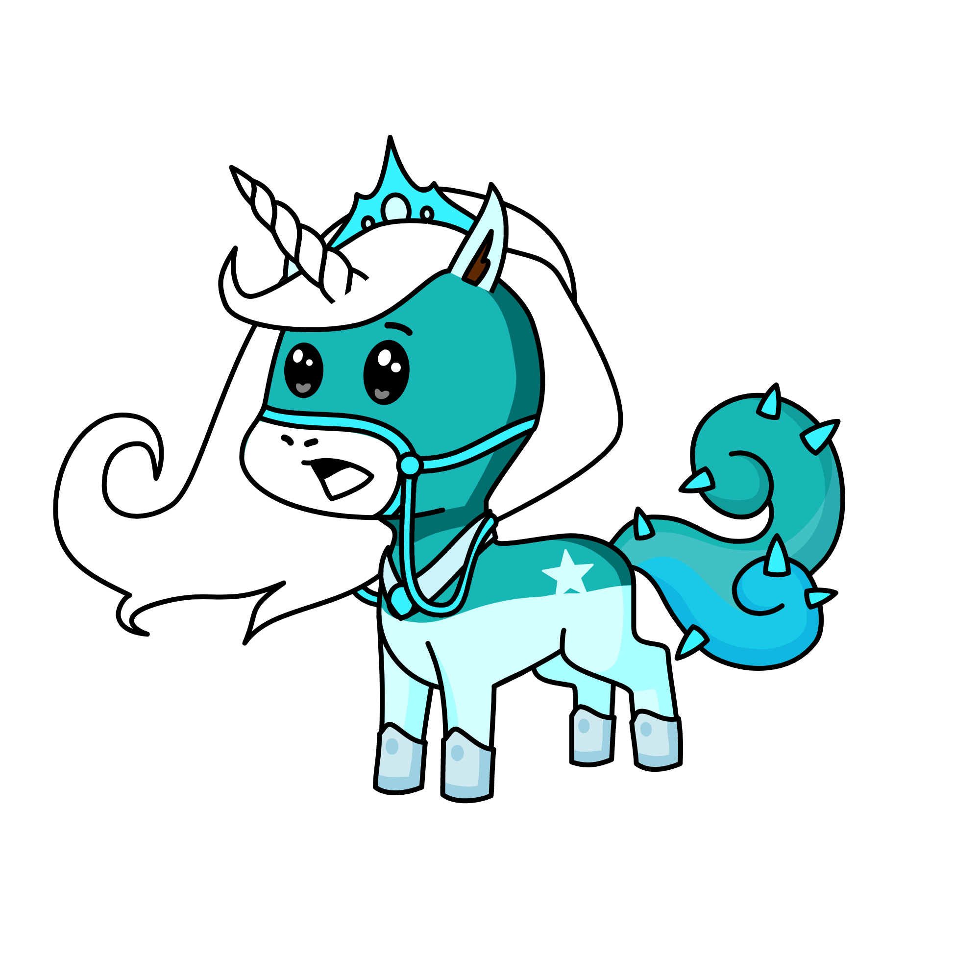snow blow, the unicorn