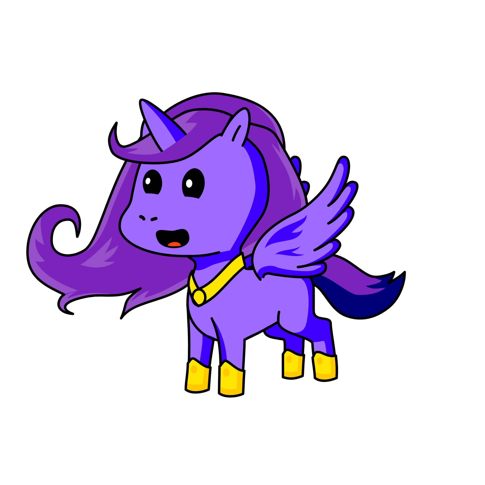 Twilet sprakel, the unicorn