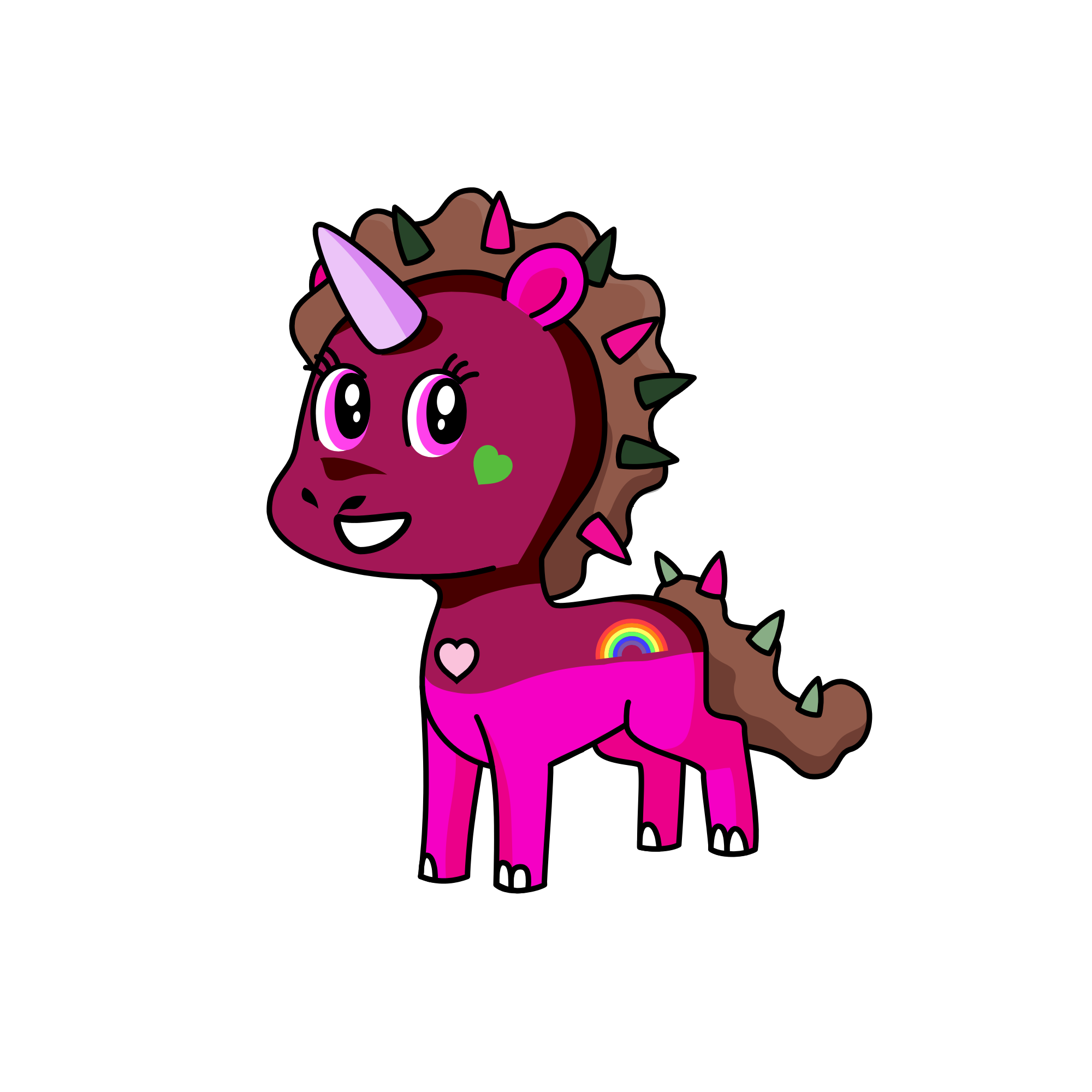 Qw, the unicorn