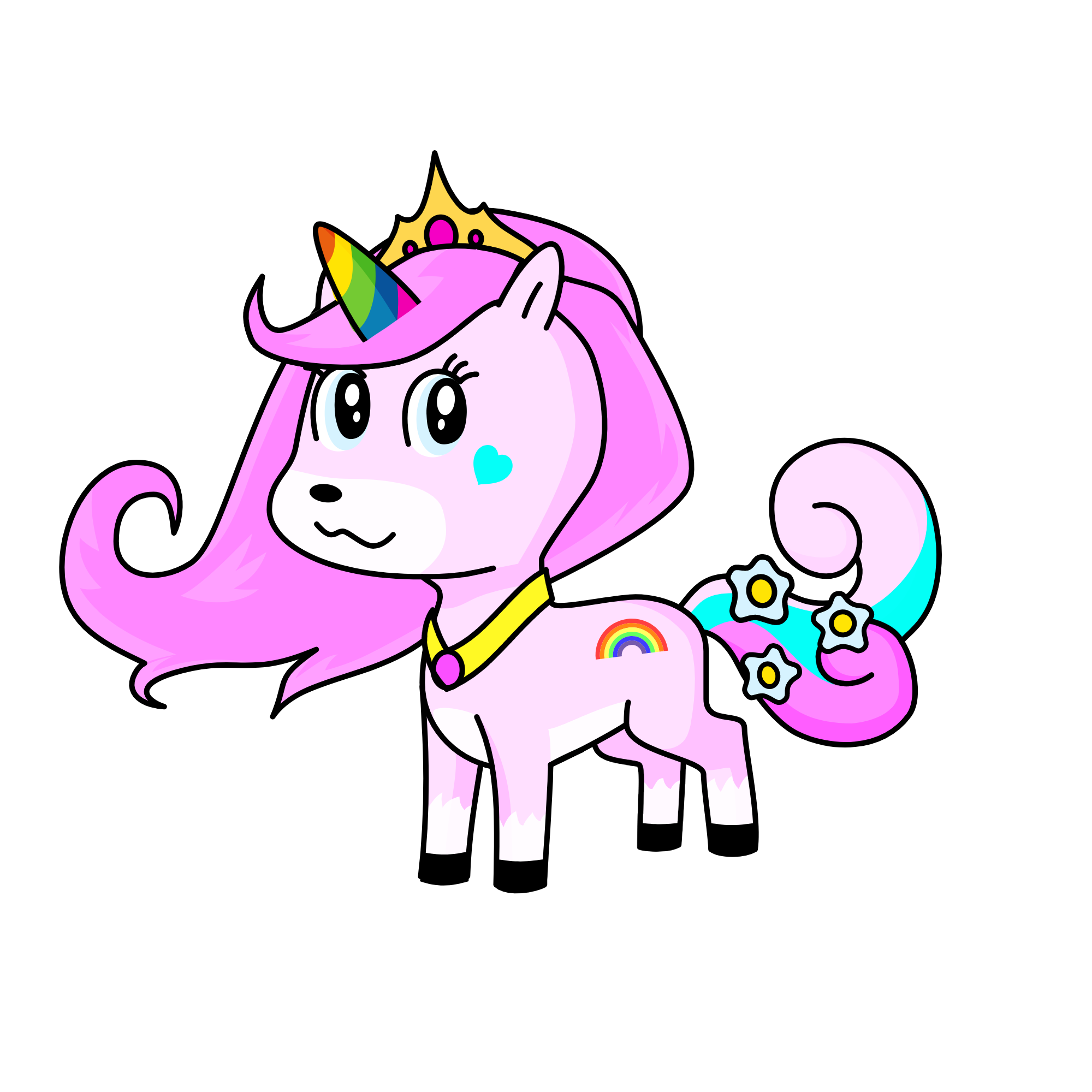 Celestia, the unicorn