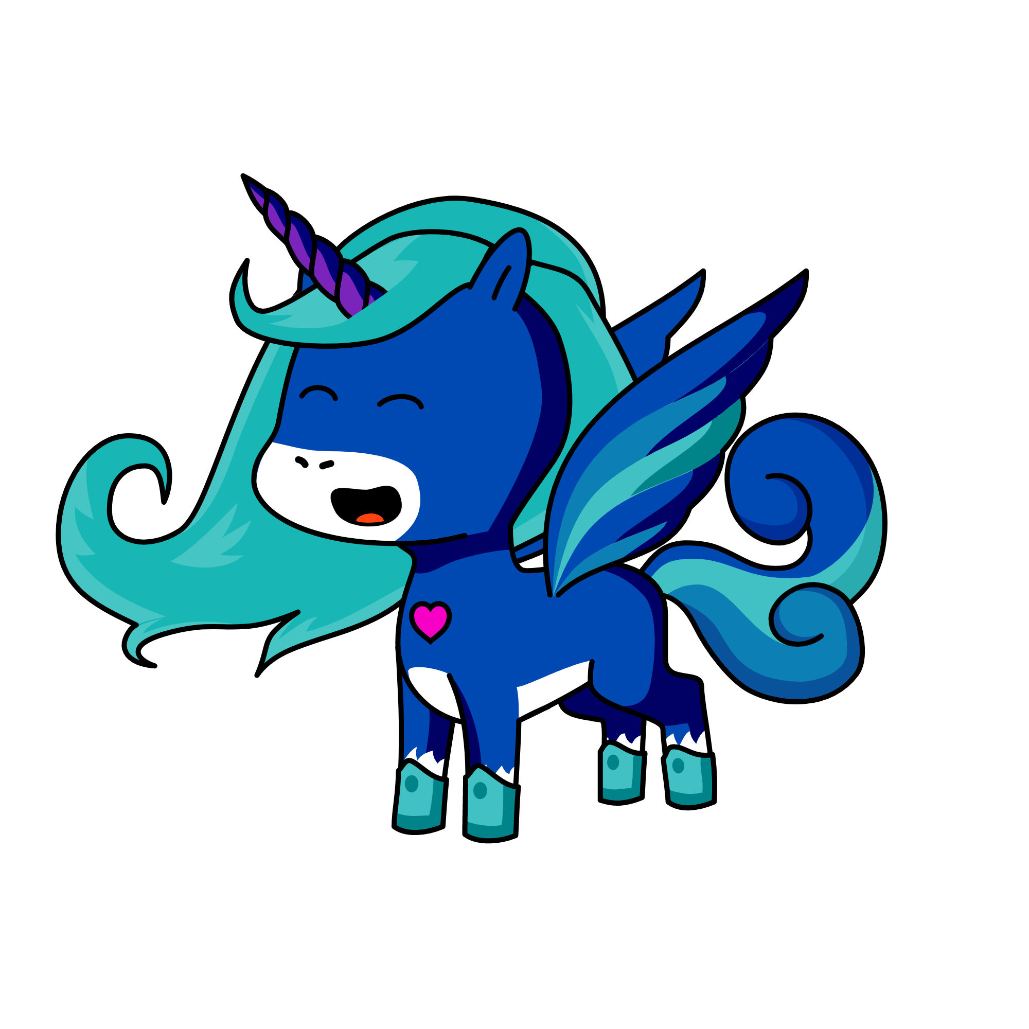 Moonshine Aria, the unicorn