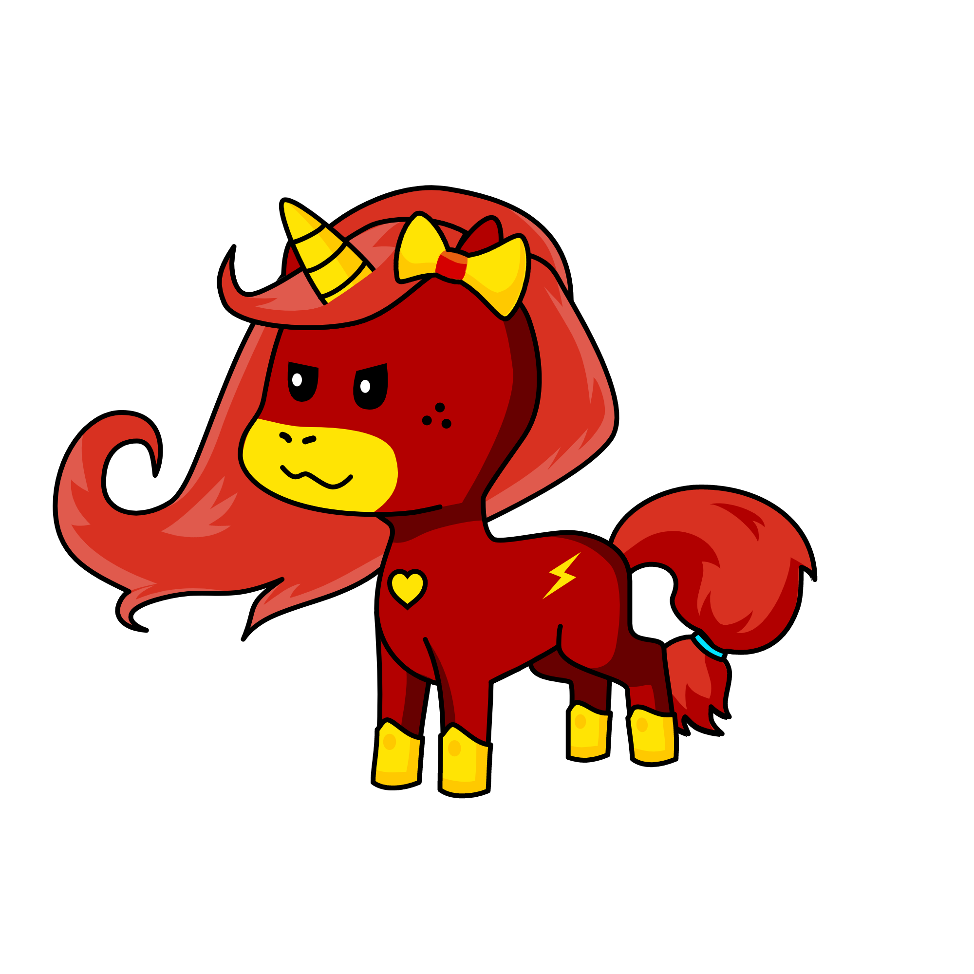 fire, the unicorn