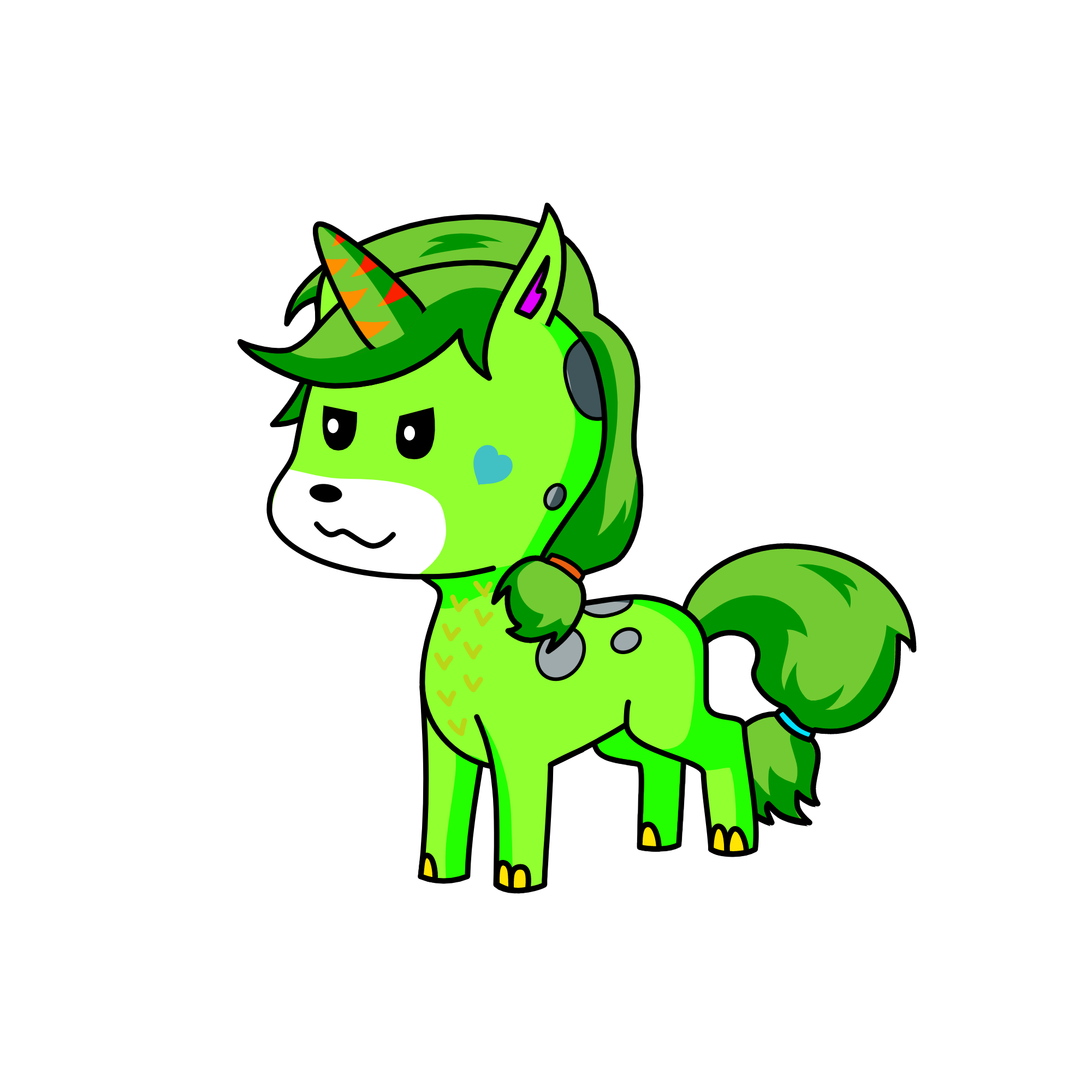 Dinocorn, the unicorn