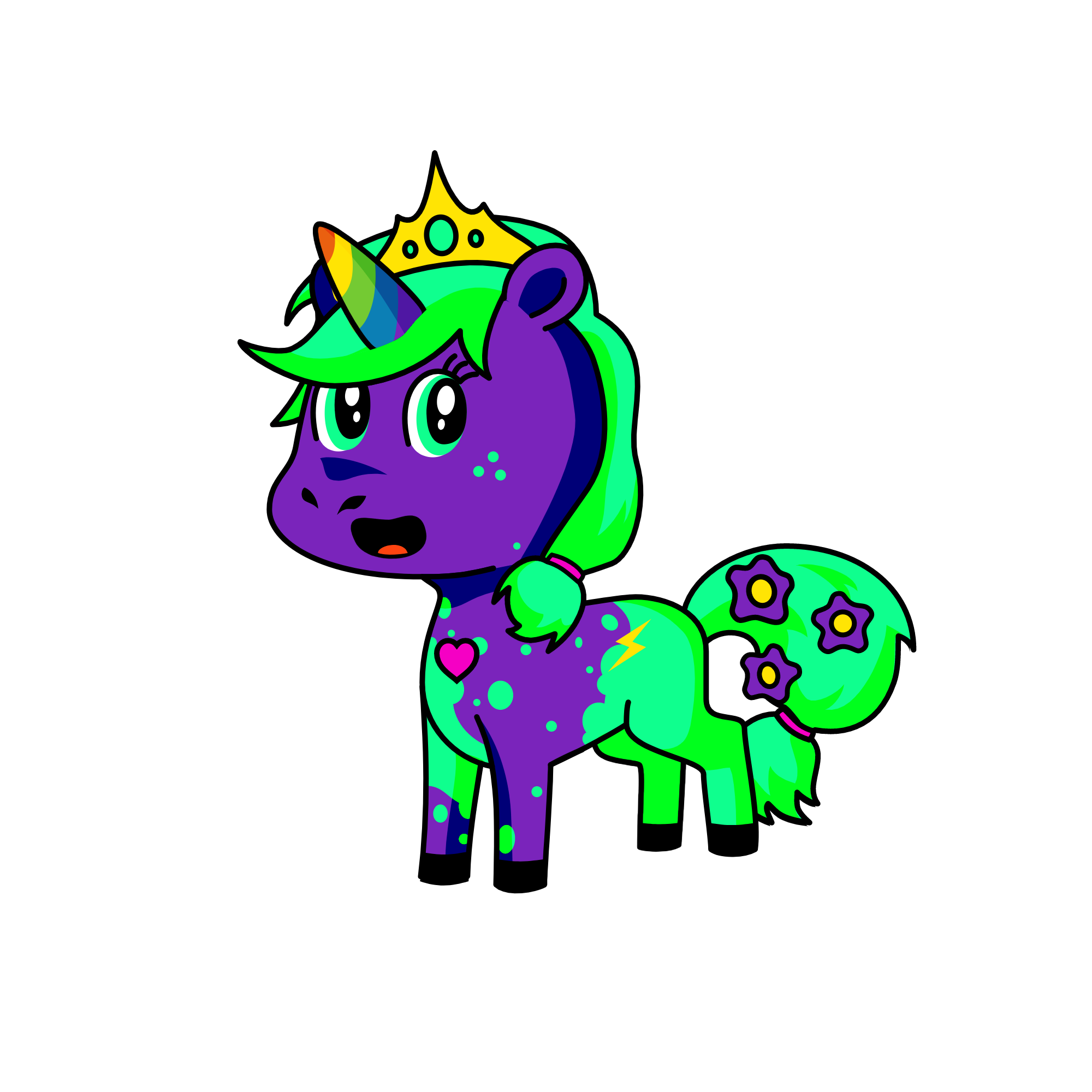 Lona, the unicorn