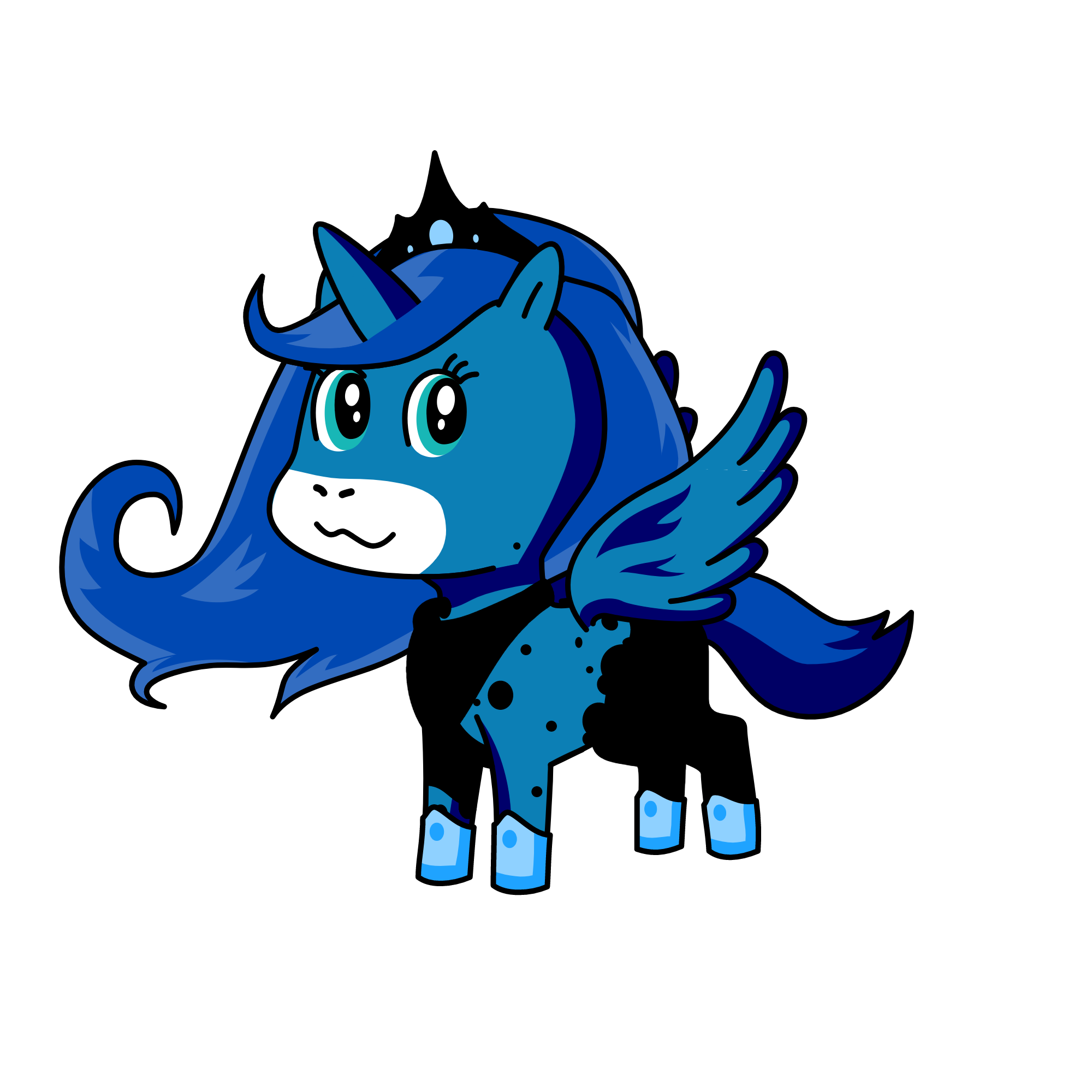 luna, the unicorn
