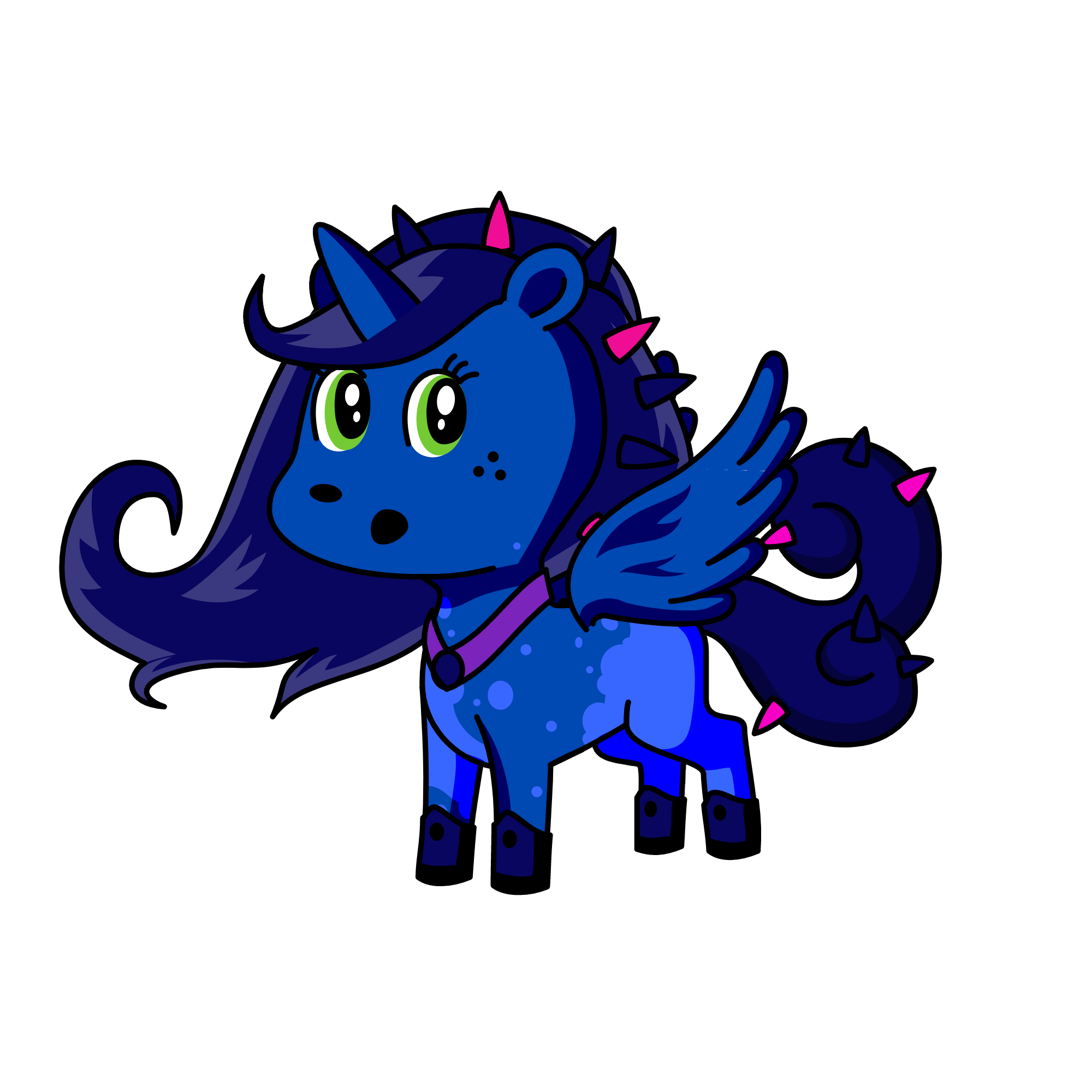 Whatah lilah, the unicorn